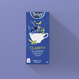 Tetley packaging design