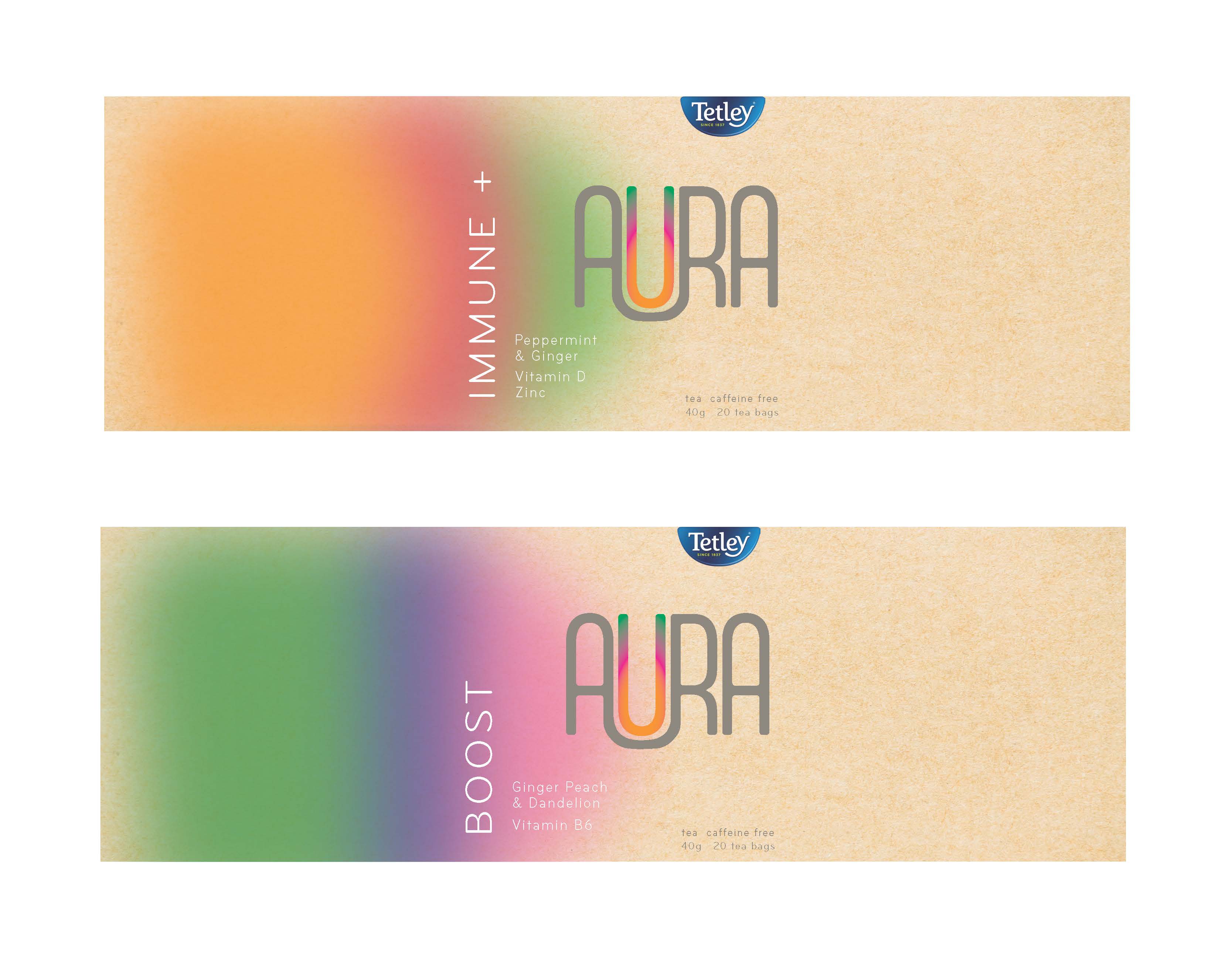 Aura Tea Branding