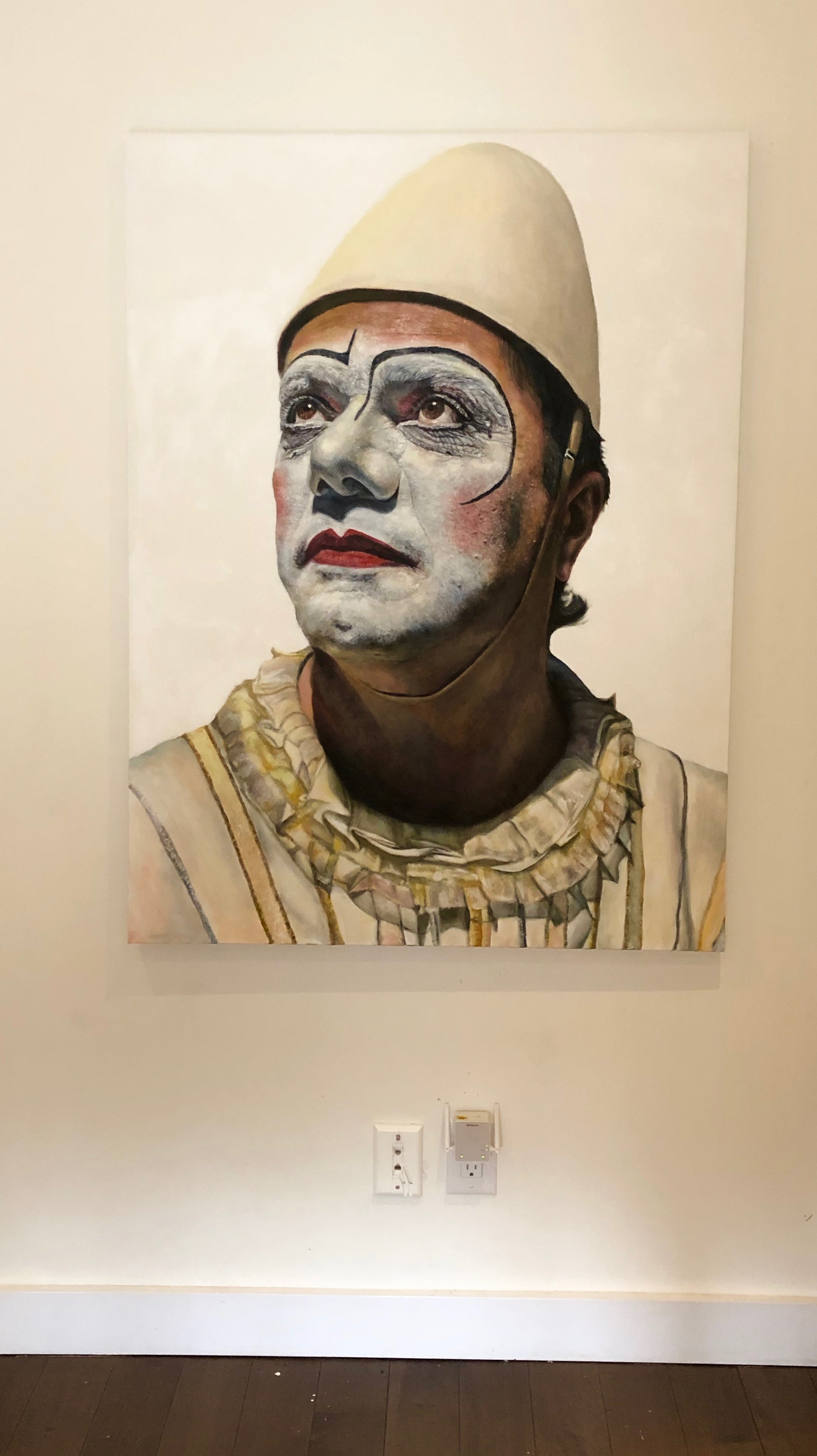 White Clown Laid Off