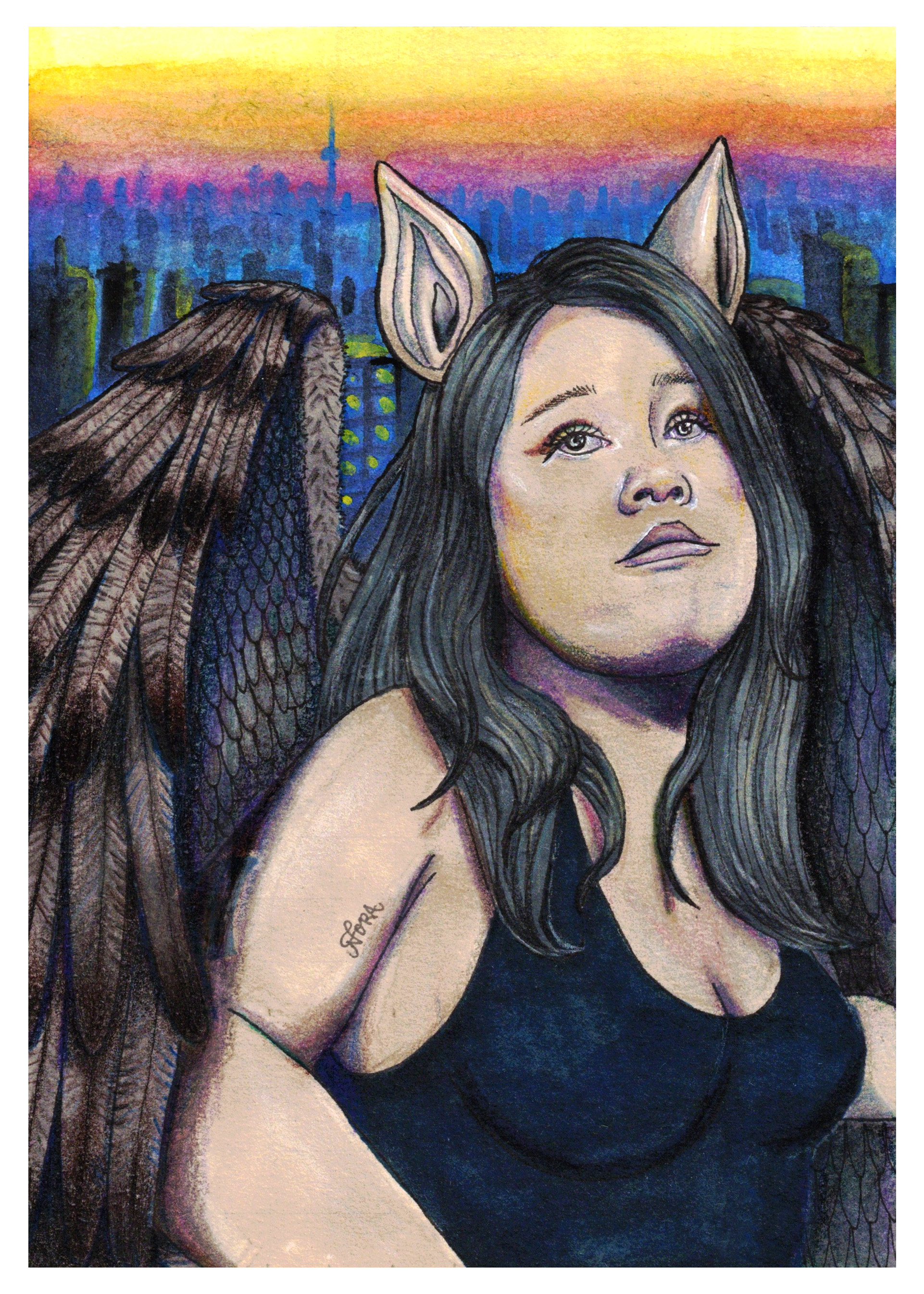 Self Portrait as a Gargoyle