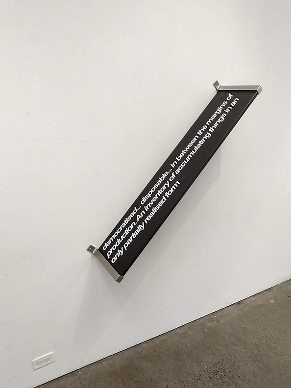 Do-It-Yourself Inventory Sign