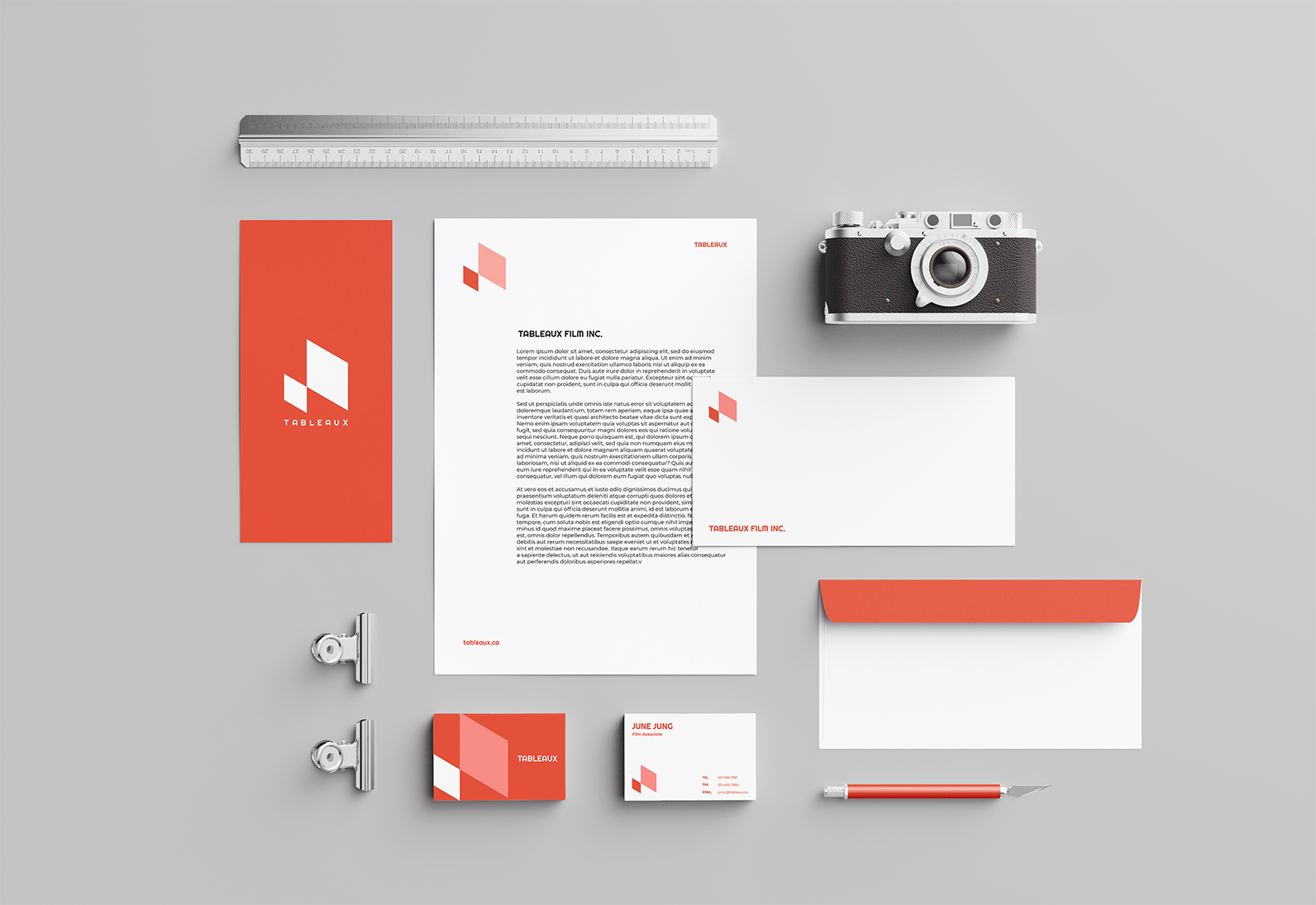 Tableaux Film Company Branding