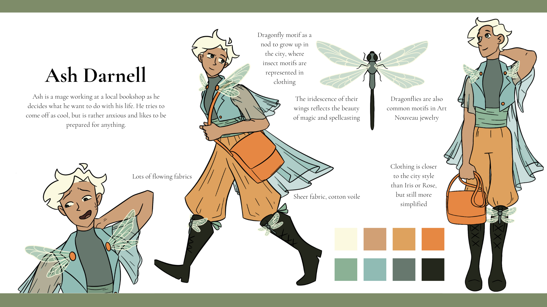 Ash Character Design