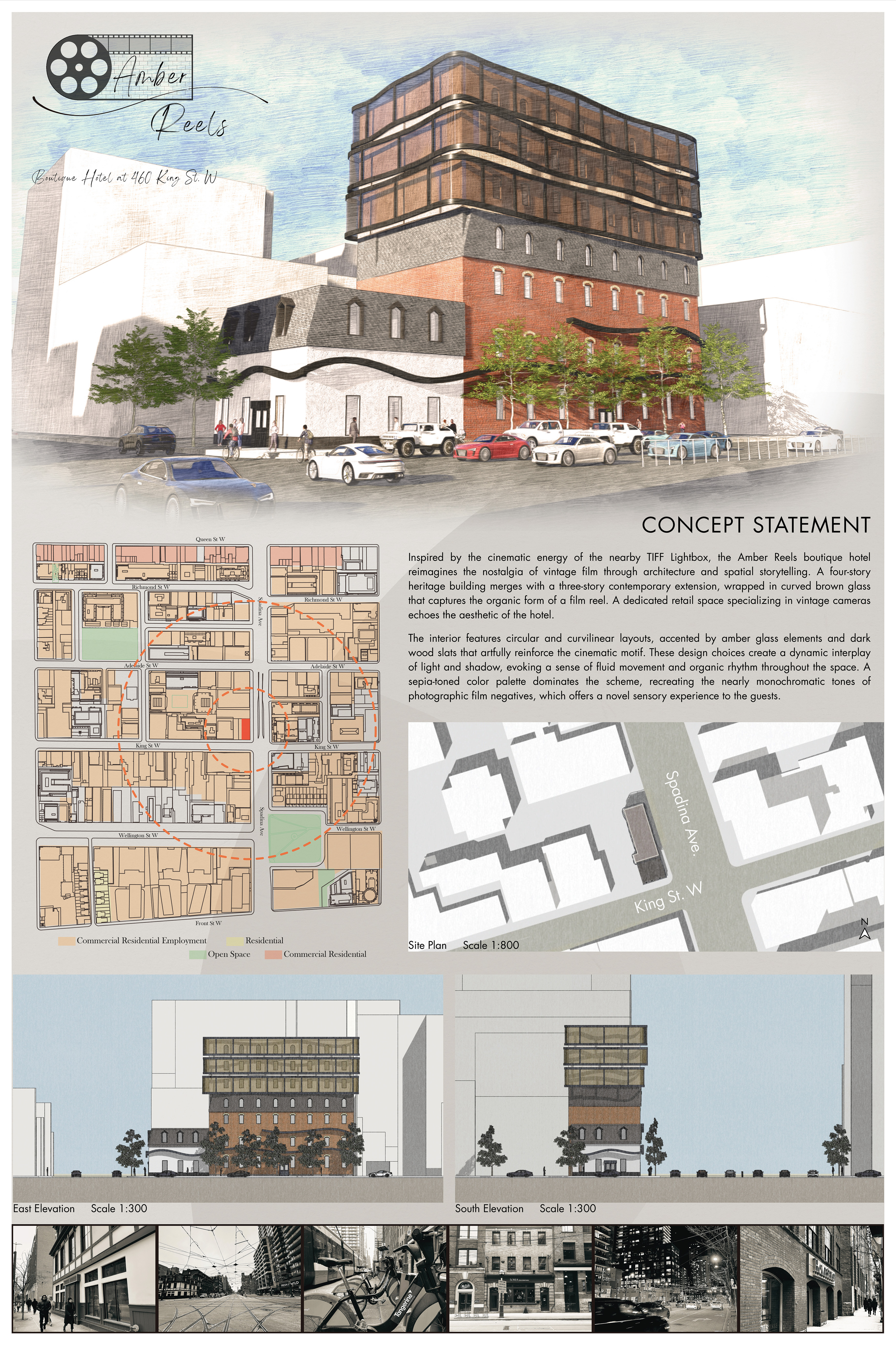 Amber Reels: Boutique Hotel at 460 King St. W