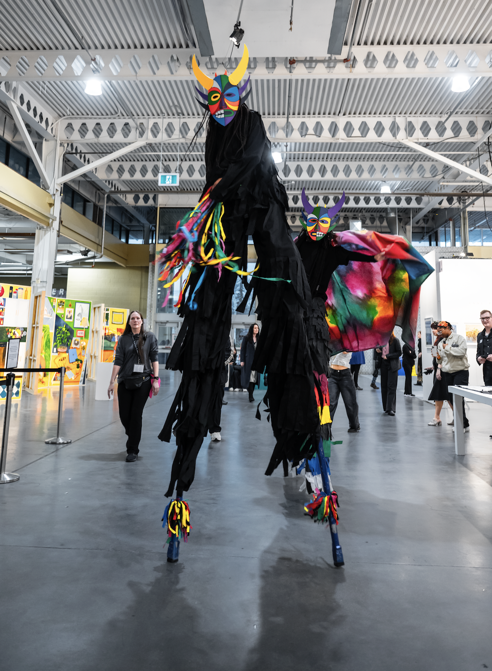 Jumbies at the Art Fair