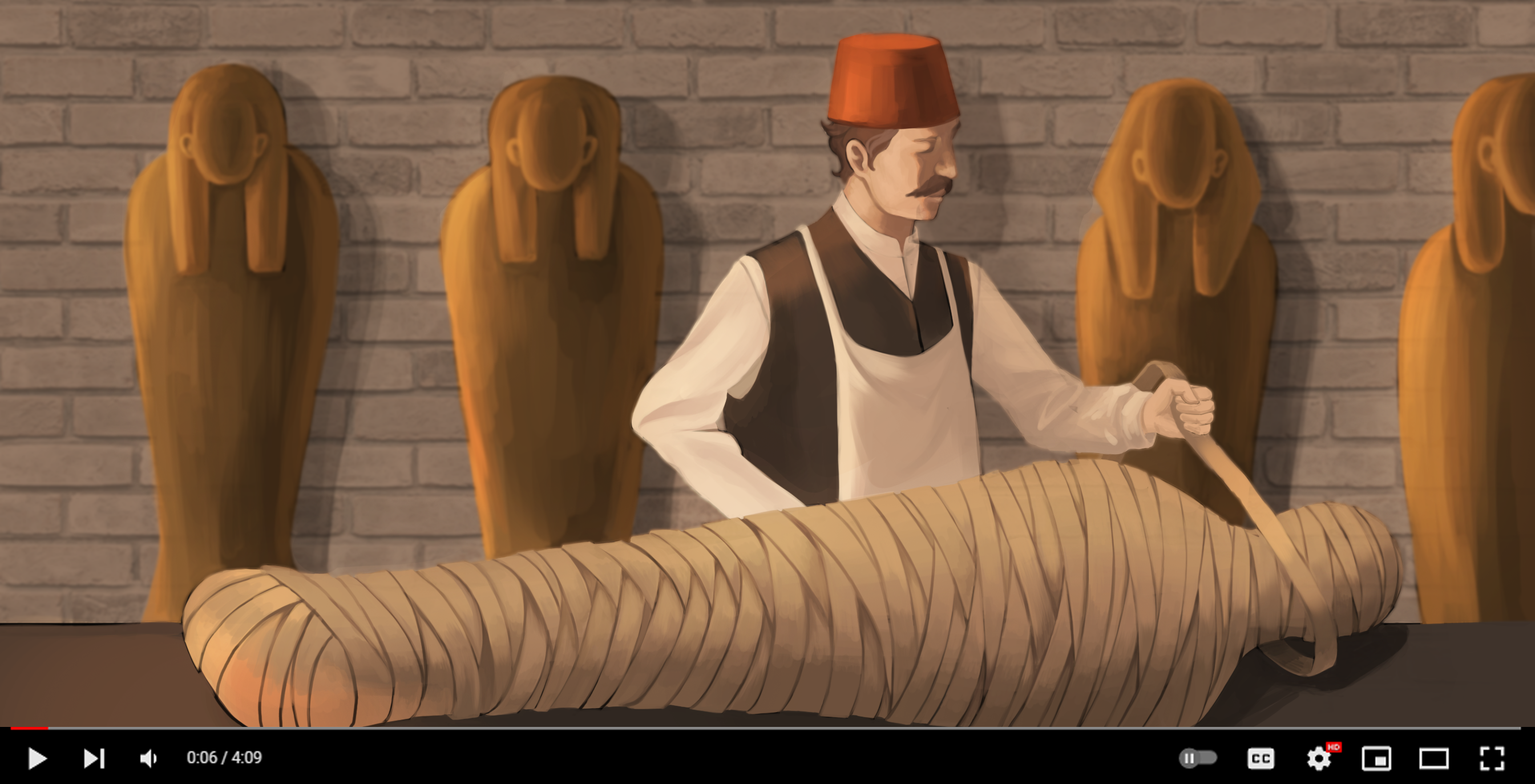 Unwrapping Mummies Party