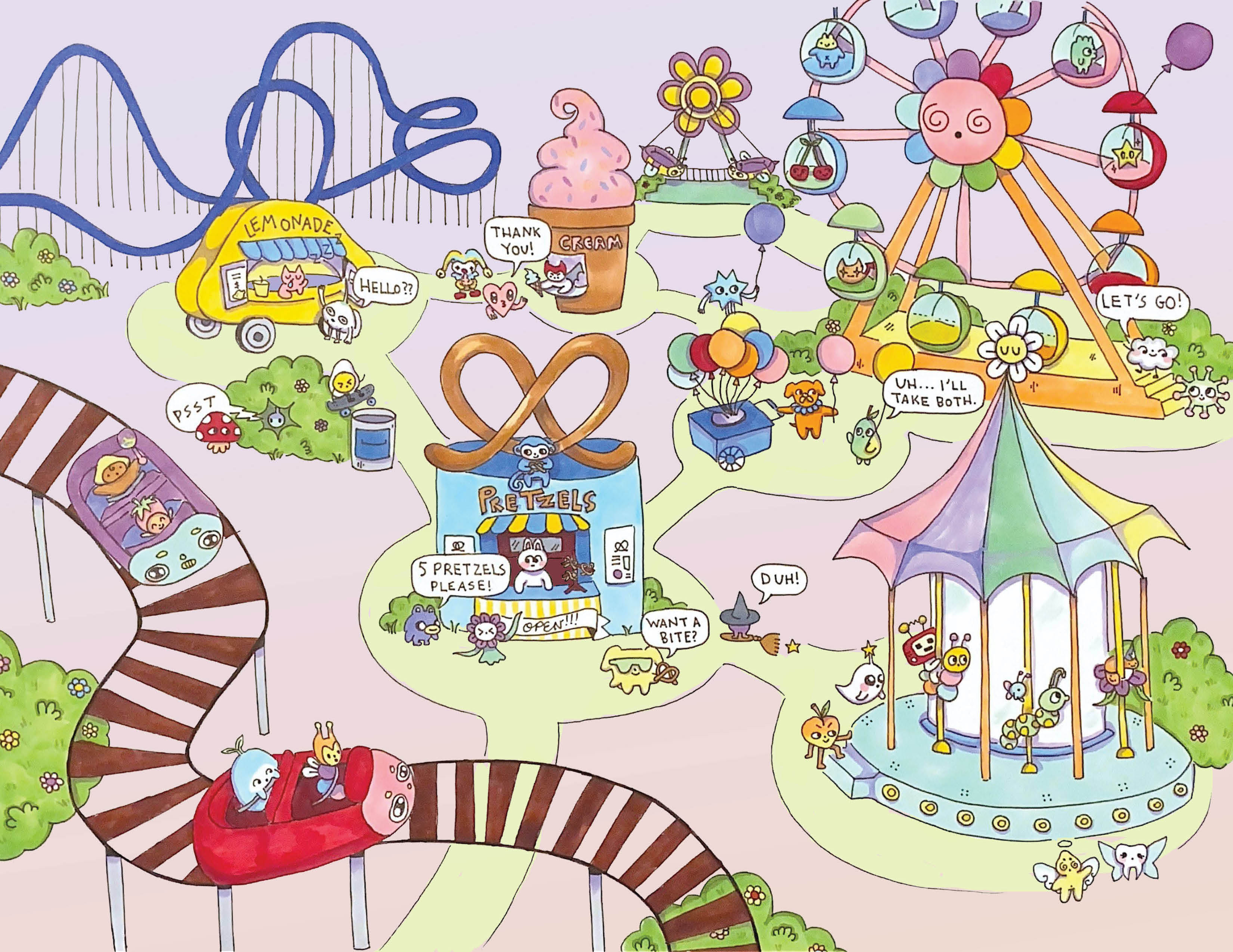 Comic 3 - Lil' Critterz go to the Amusement Park