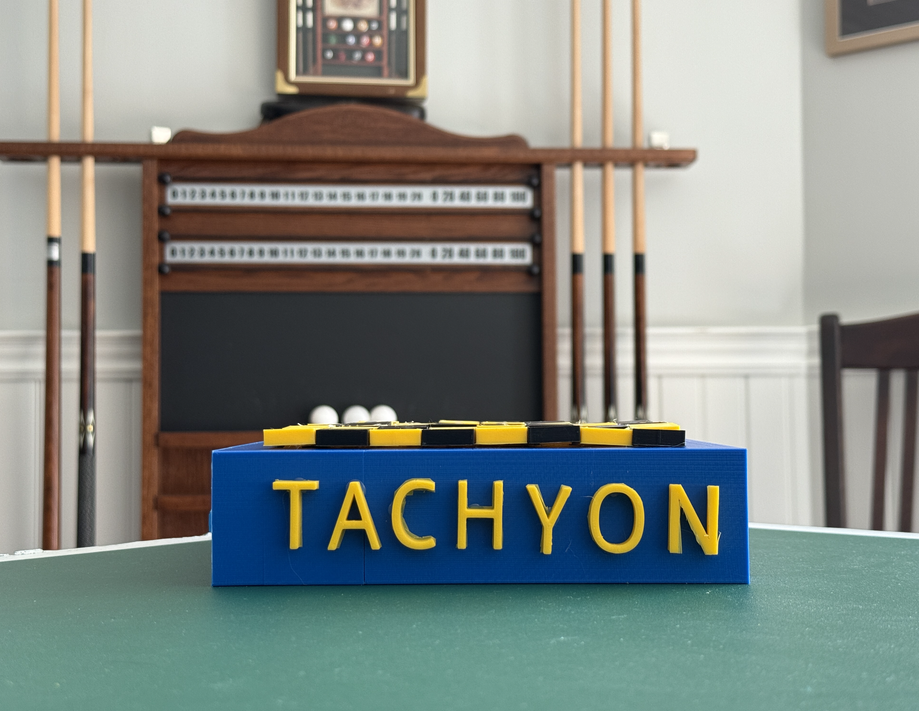 Tachyon Miniature Chess and Checkers Game Board