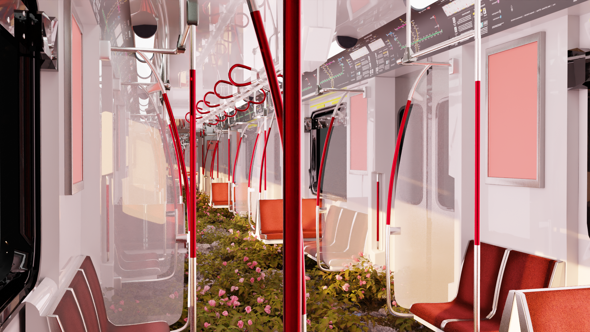 TTC Subway - Blender Draft Rendering Test