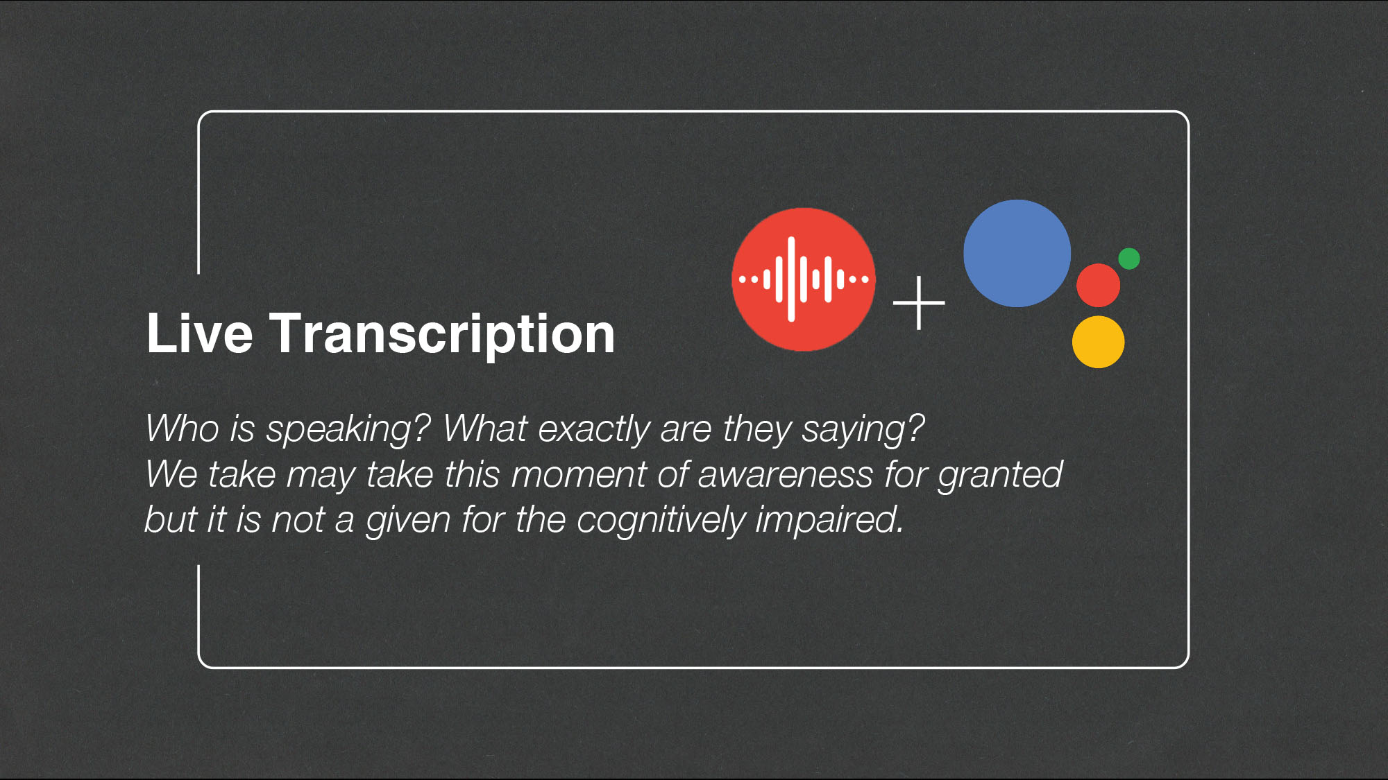 Google Pixel Watch With Digital Self-Remembering