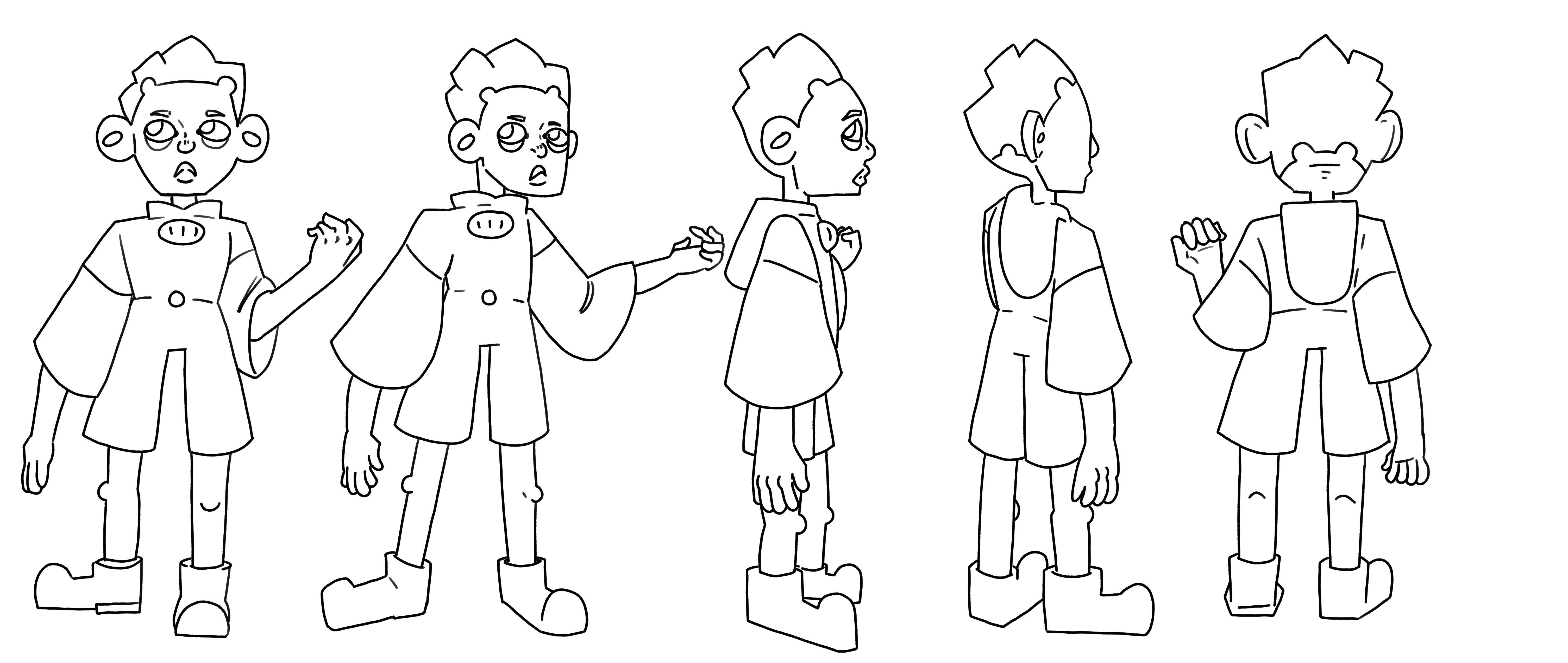 Waste Backgrounds and Characters