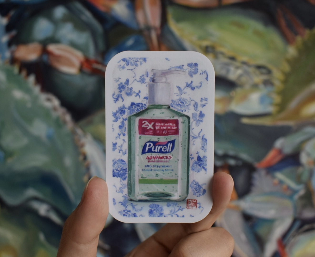 Purell Sticker