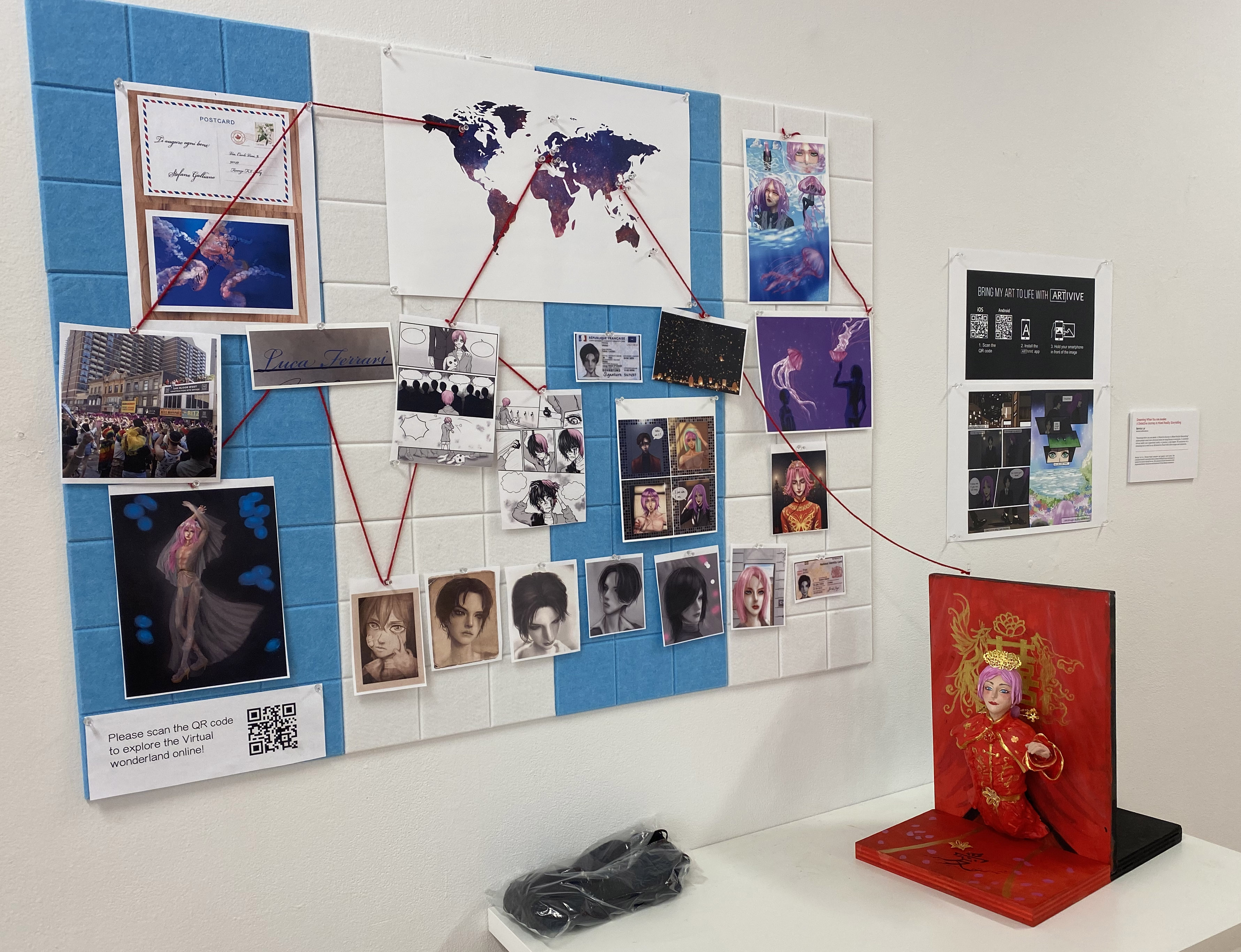 Dreaming when you are Awake: A Detective Journey in Mixed Reality Storytelling