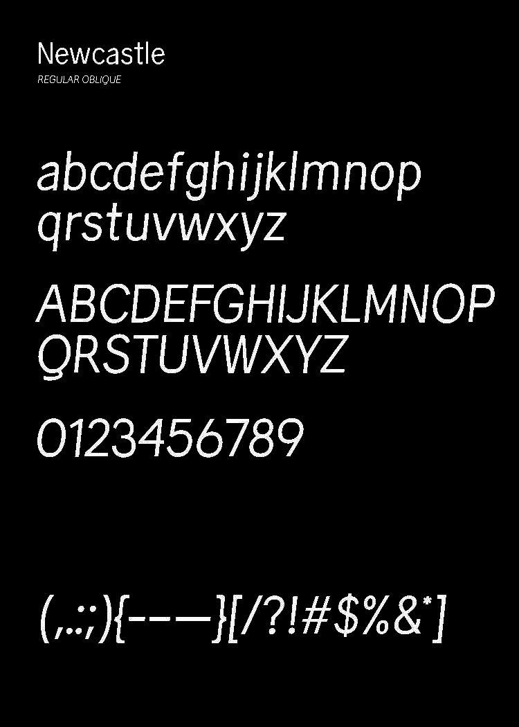 Newcastle Font