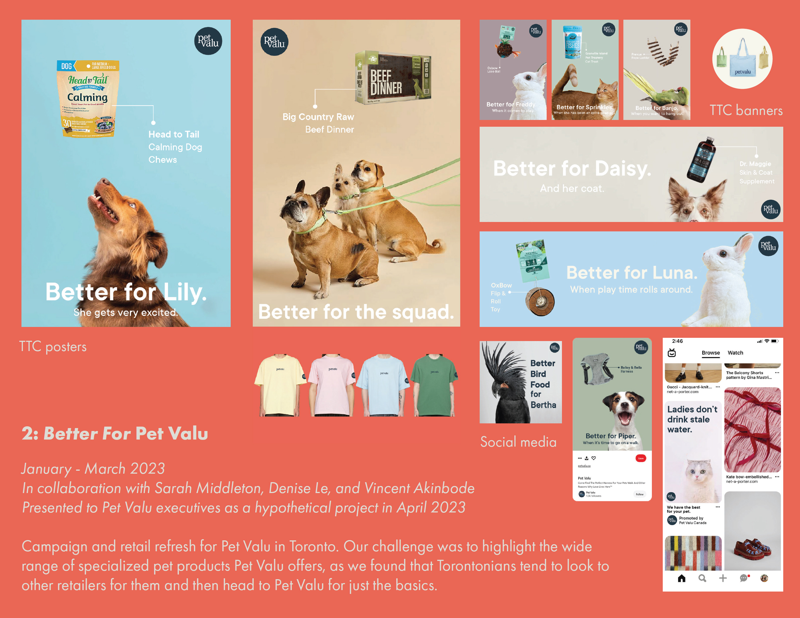 Better for Pet Valu Campaign