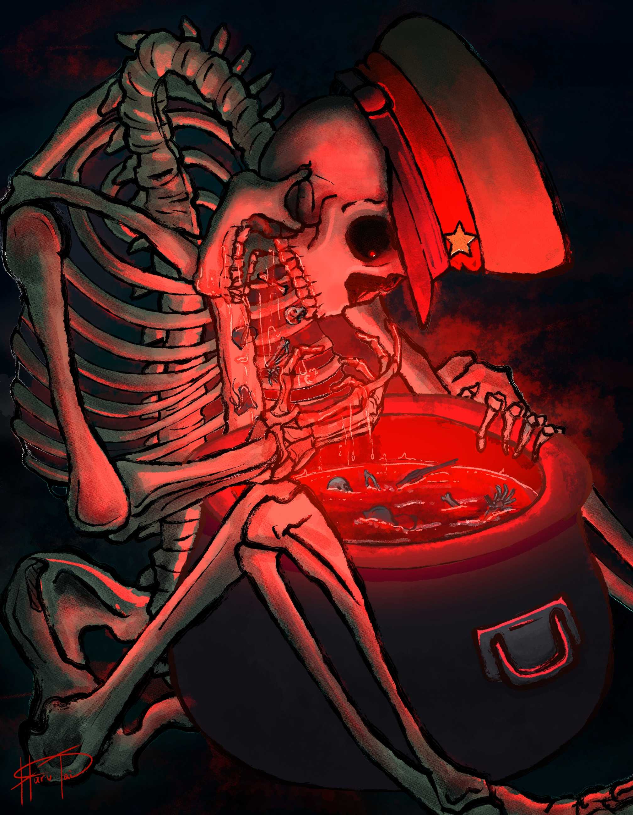 The Gashadokuro man-eater