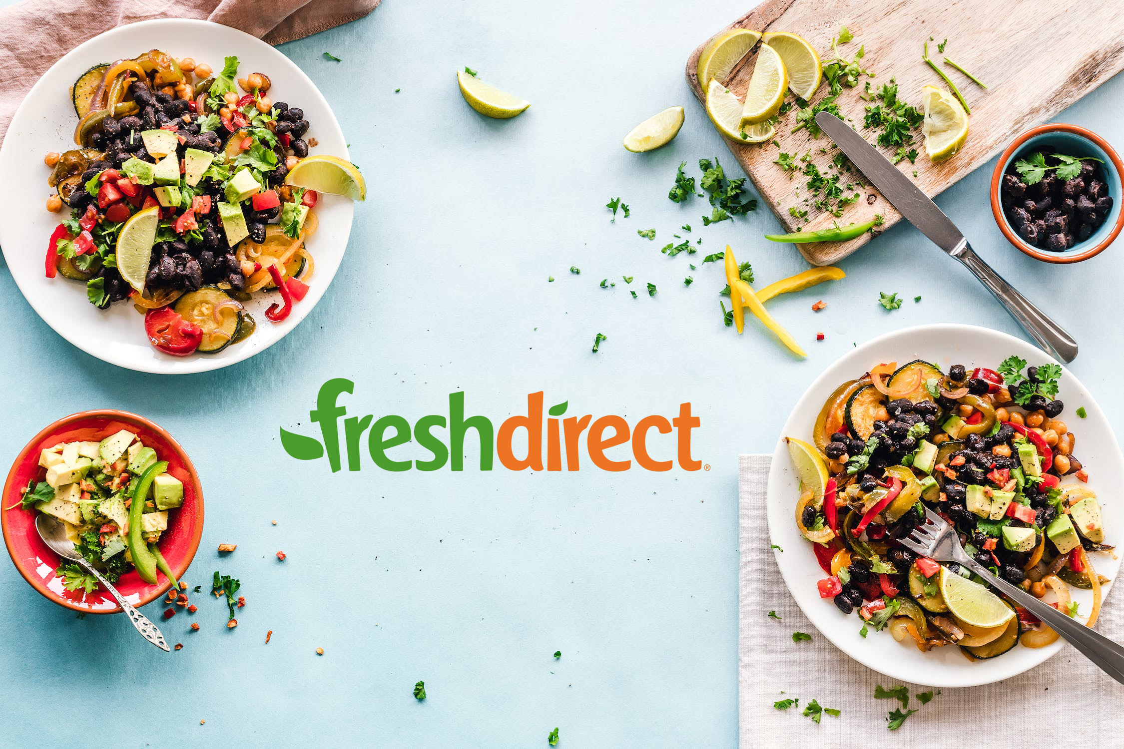 Fresh Direct Plane Advertising