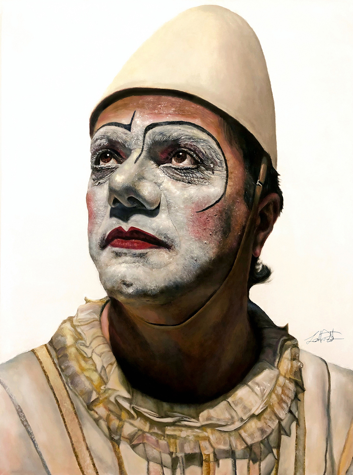 White Clown Laid Off