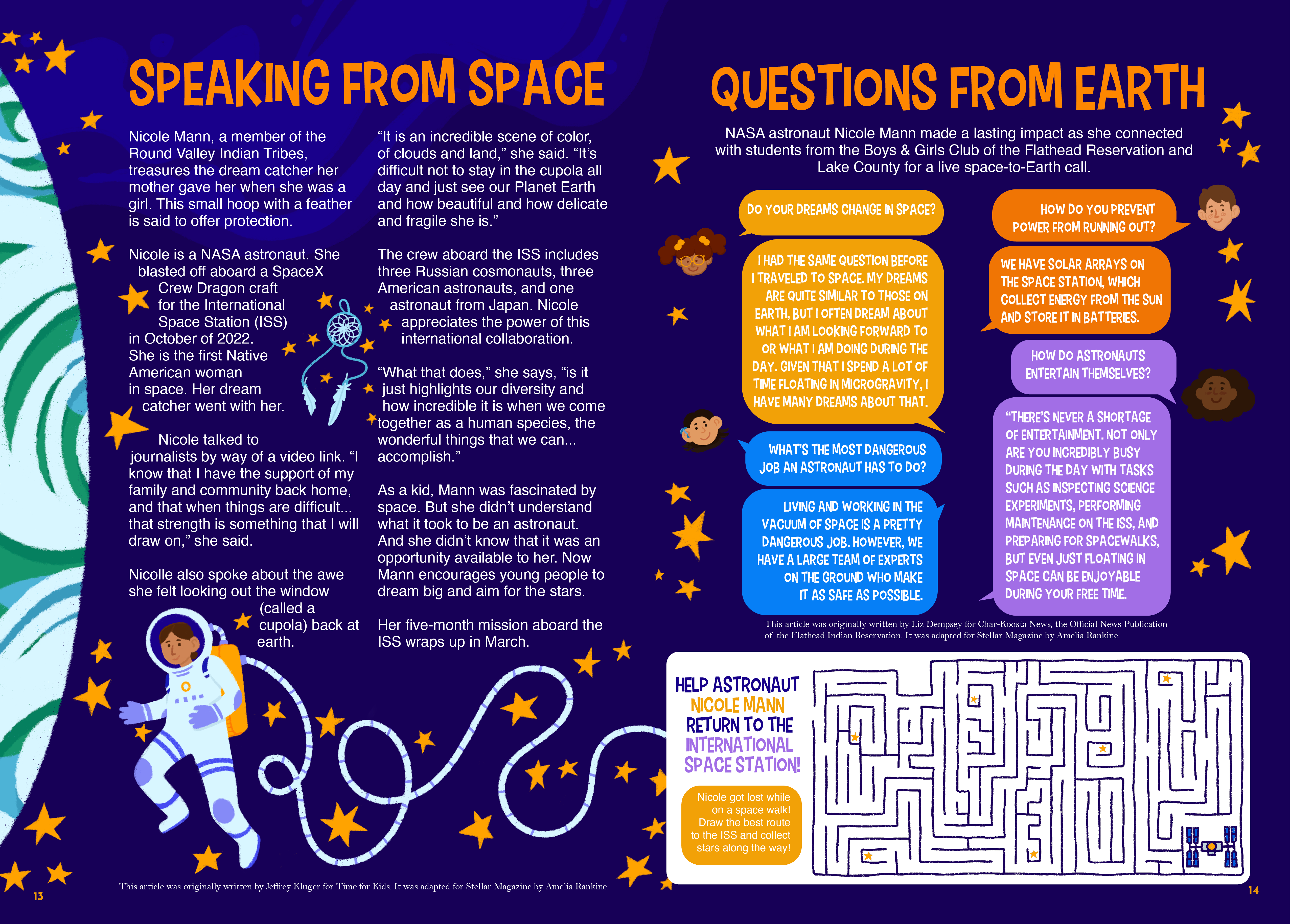 Stellar Magazine - Pages 13-14