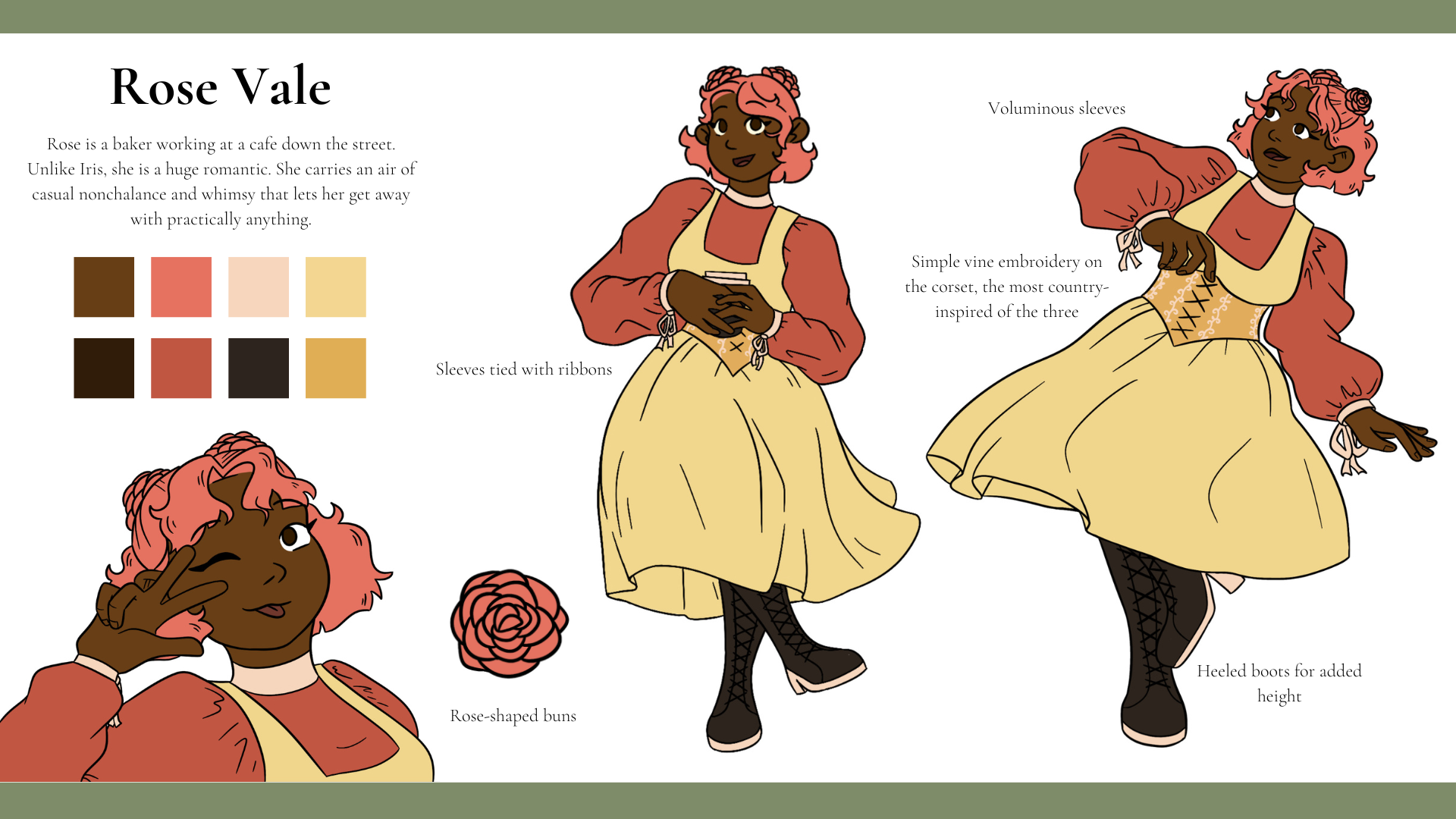 Rose Character Design