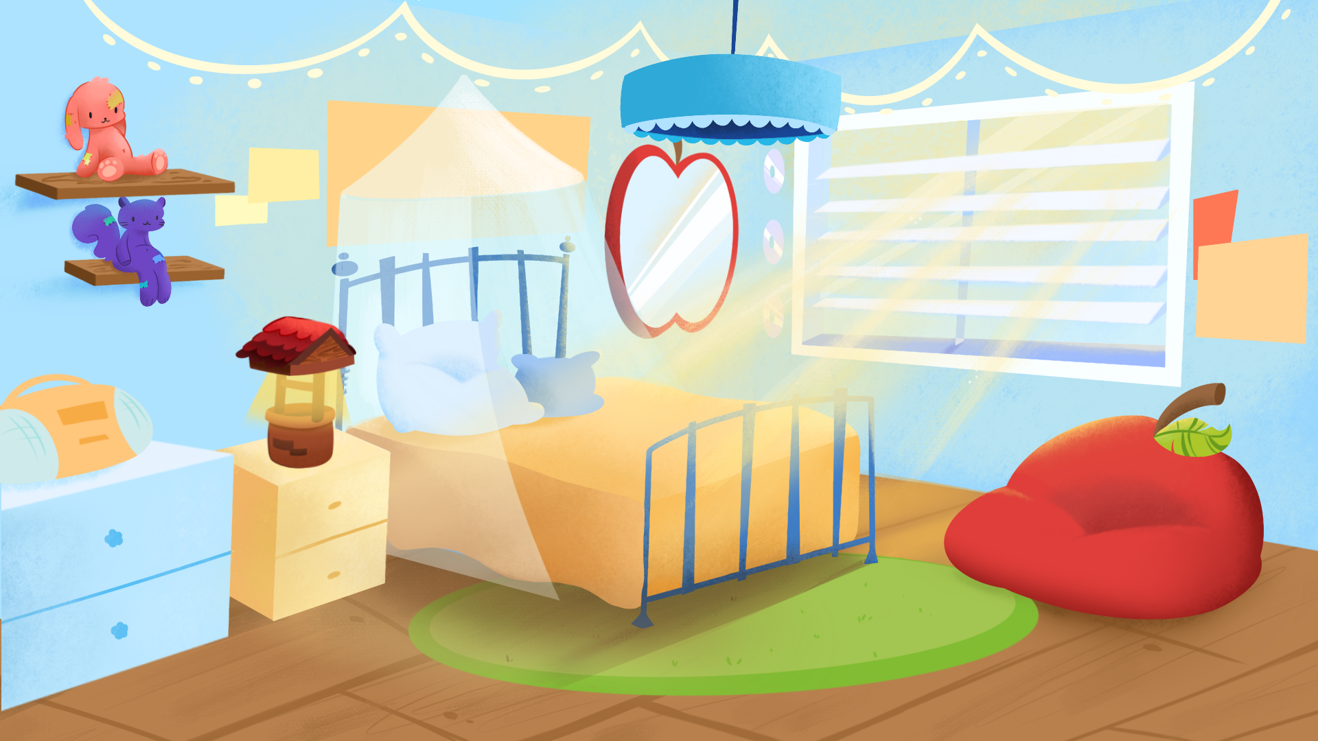 Snow White's Bedroom