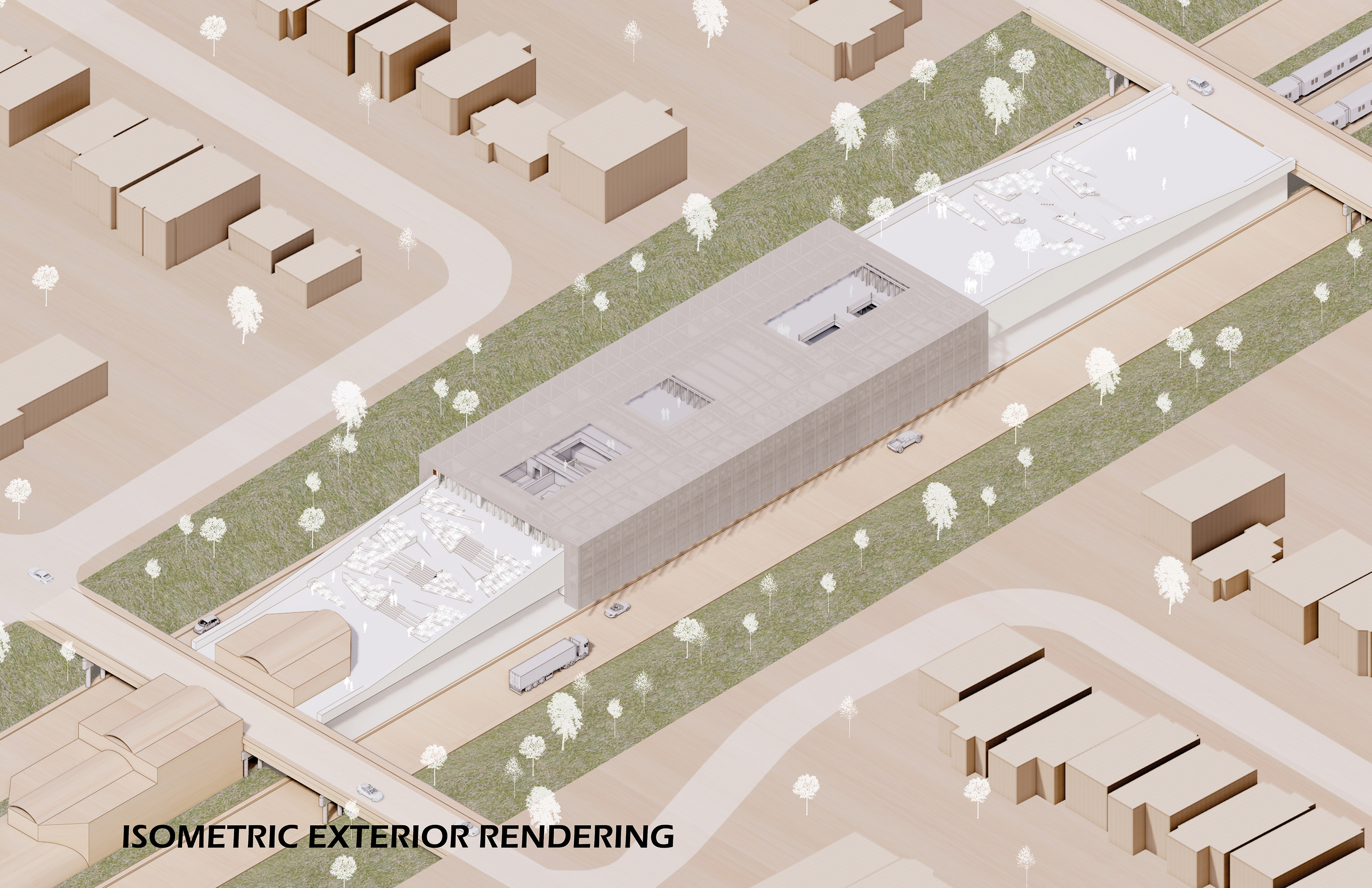 Fresh Food Corridor——From Interstitial spaces to Urban Food Production Corridors