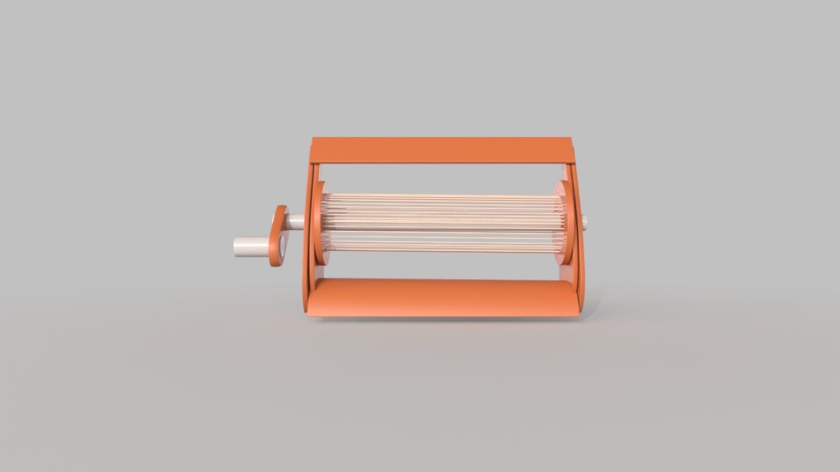 Initial Flip Box Model - Back View (Made in Womp3D)