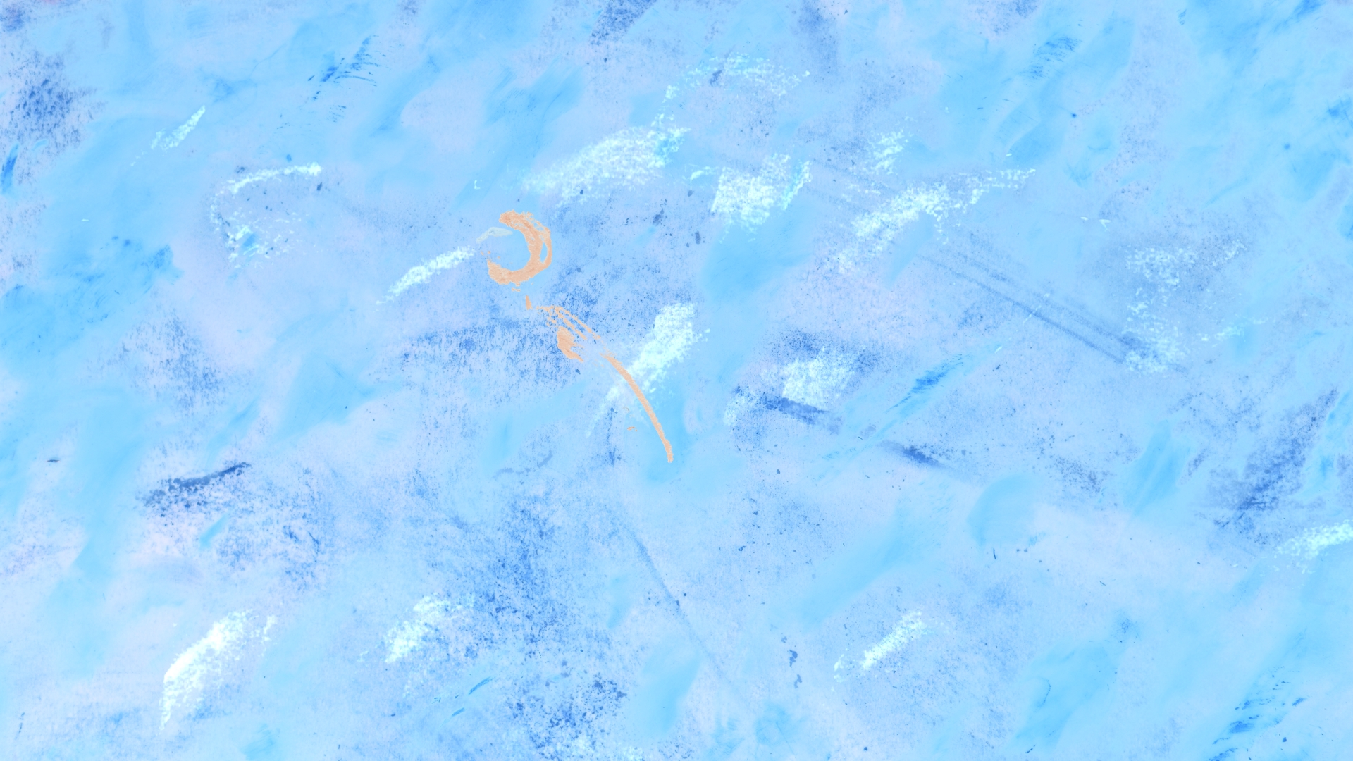 i paint the sky with my fingers