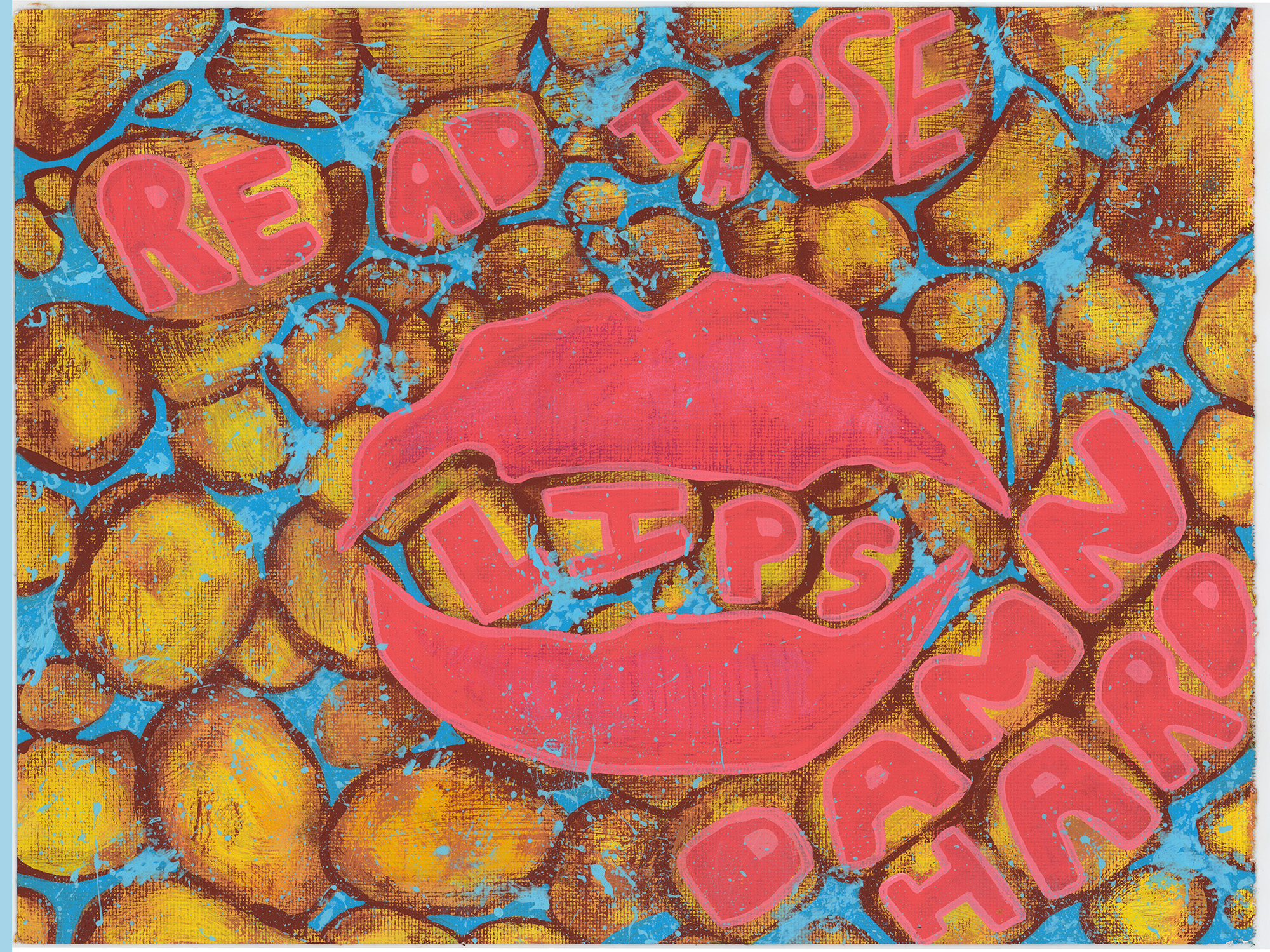Read These Lips Damn Hard