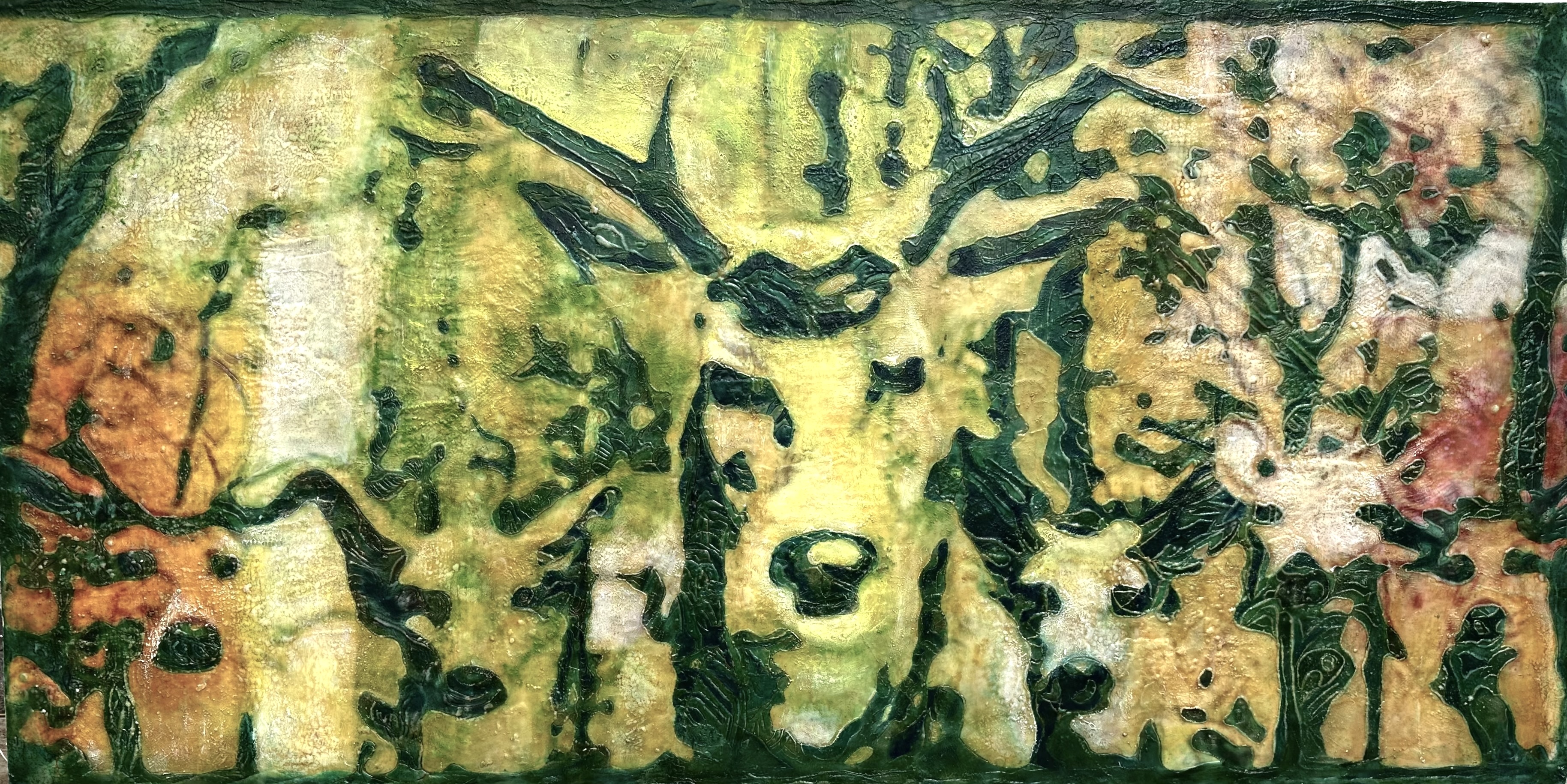 'Ecosystems Encaustic Tapestry'