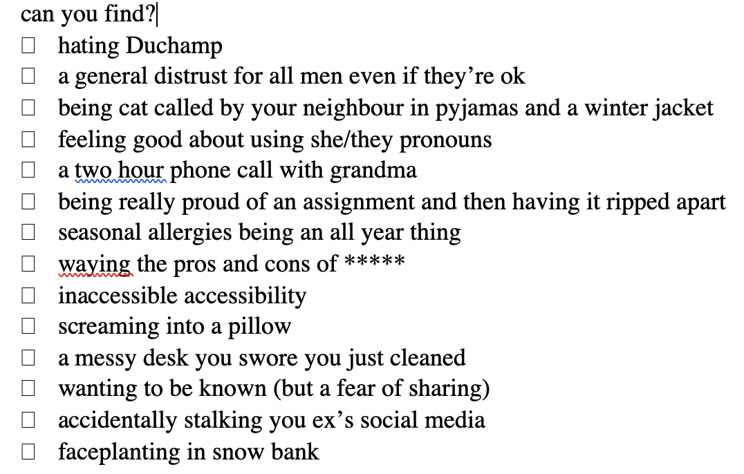 eat ur HEART out duchamp