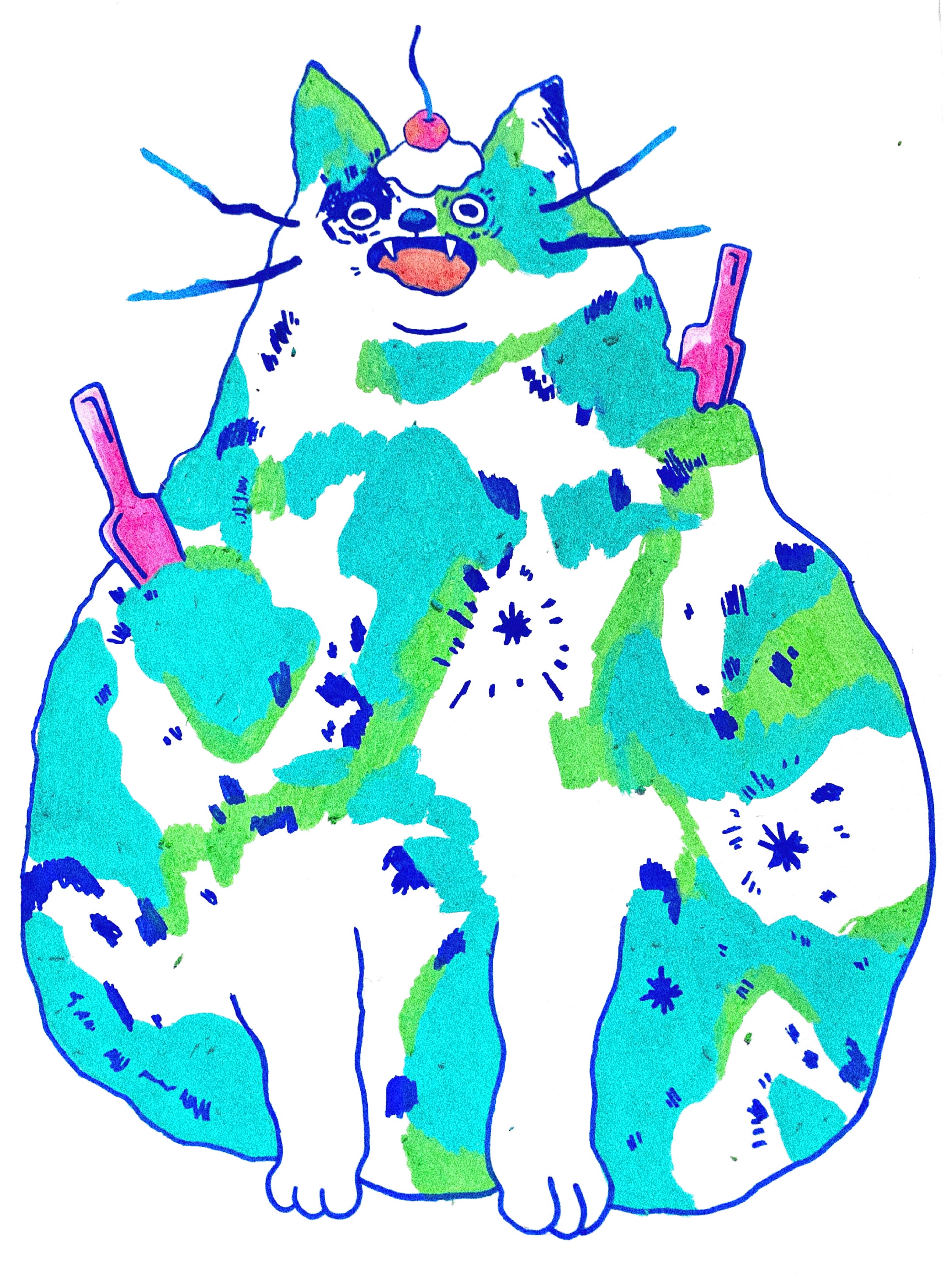 chocolate mint icecream