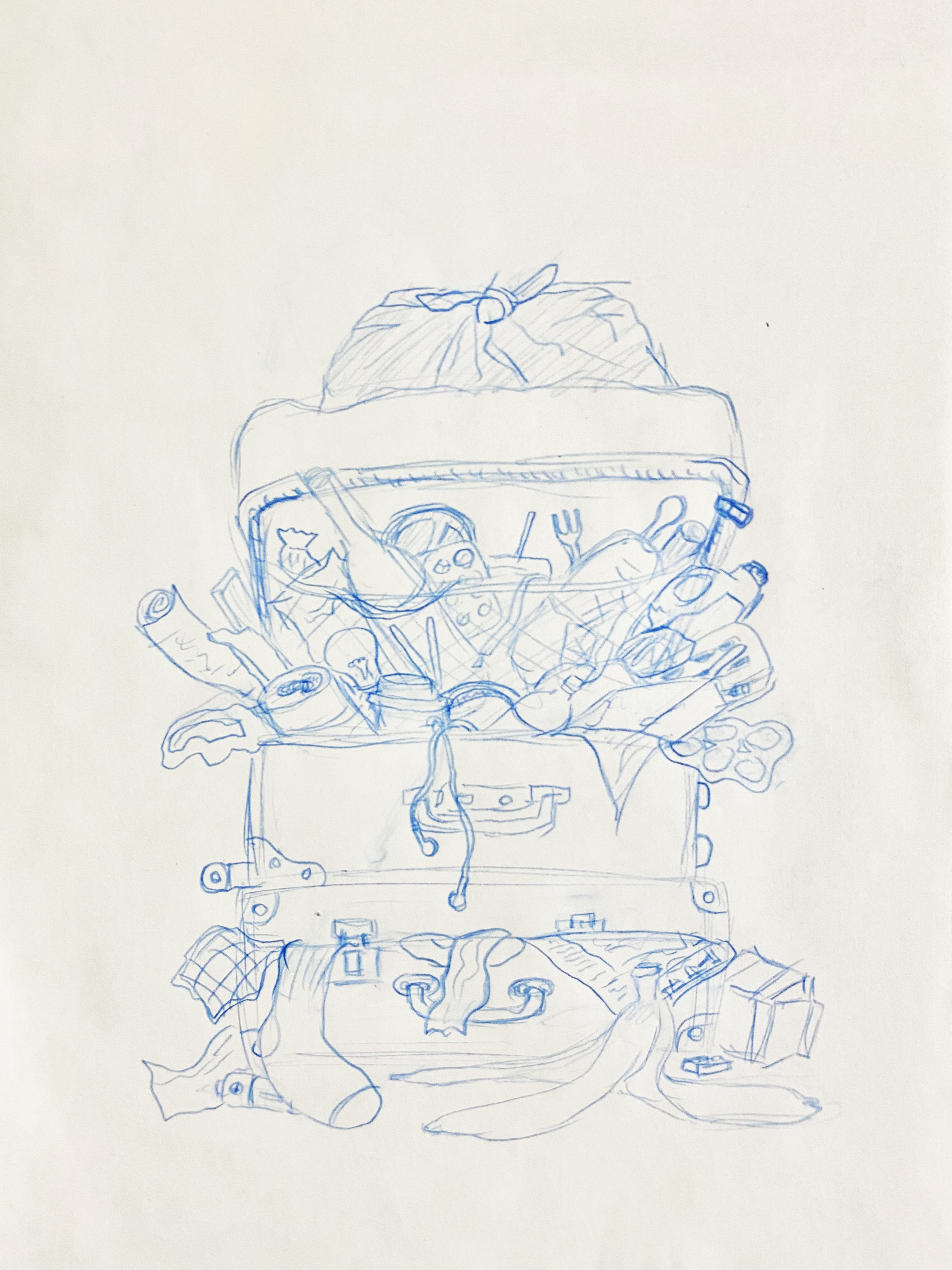 Suitcases As Landfills