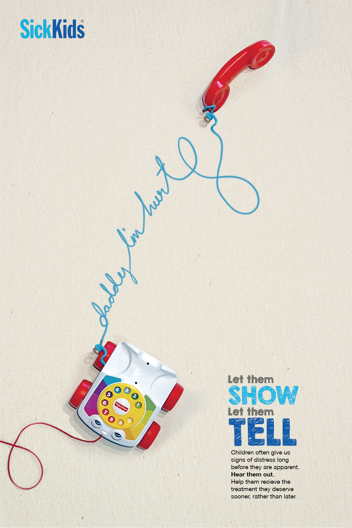 Let them show, let them tell