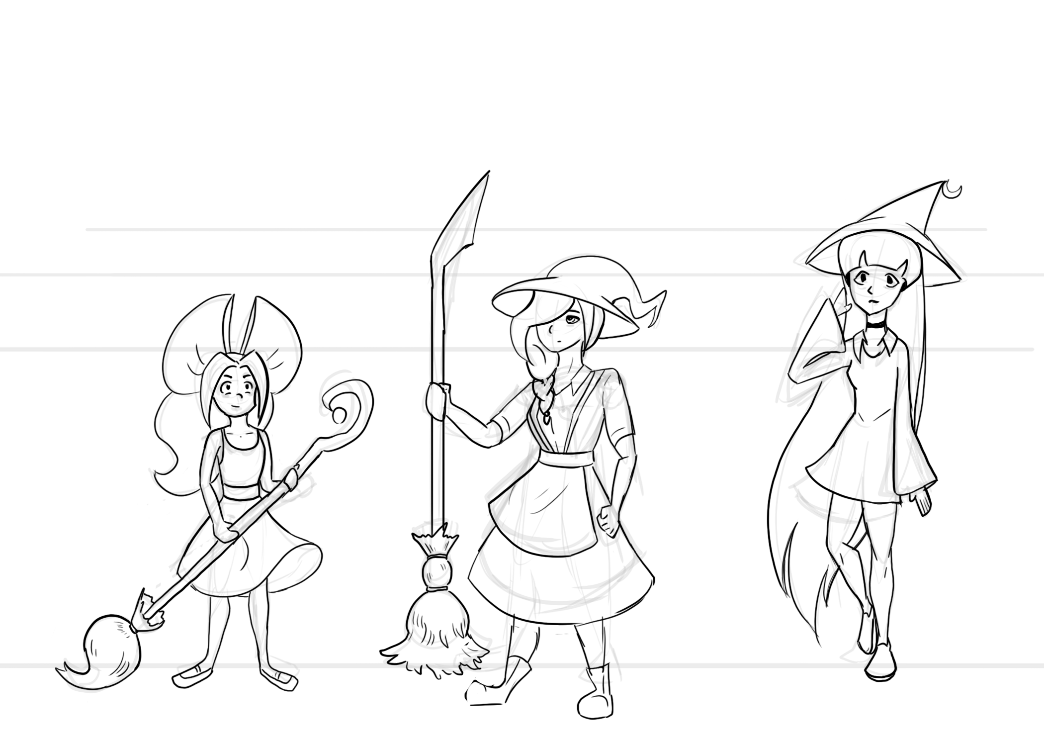 Second Place concept work