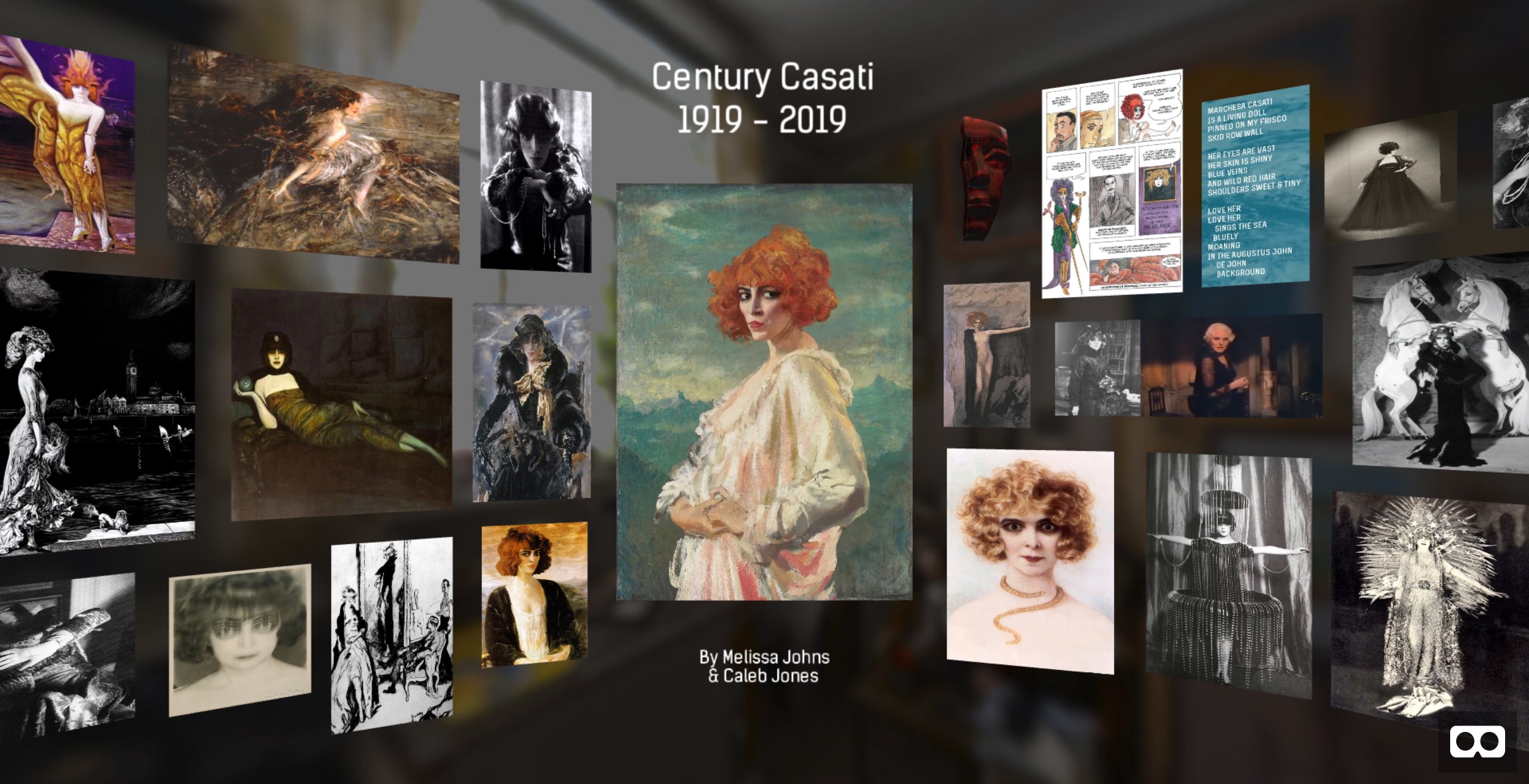 Century Casati: A Multi-Sensory AR Exhibit of Marchesa Casati