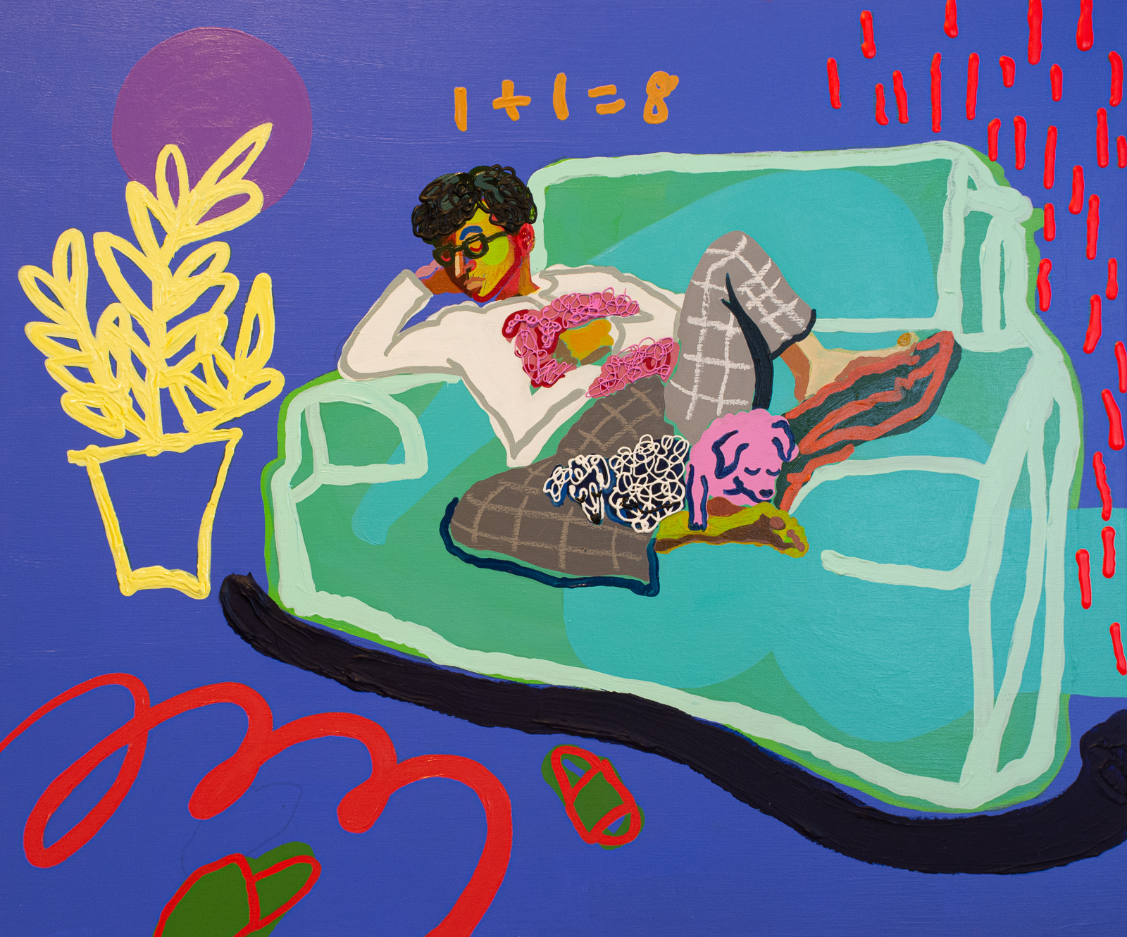 Contemplation on a rainy day