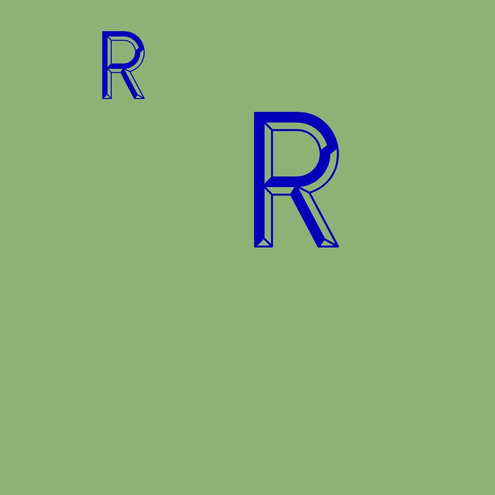 Programming Letter "R"