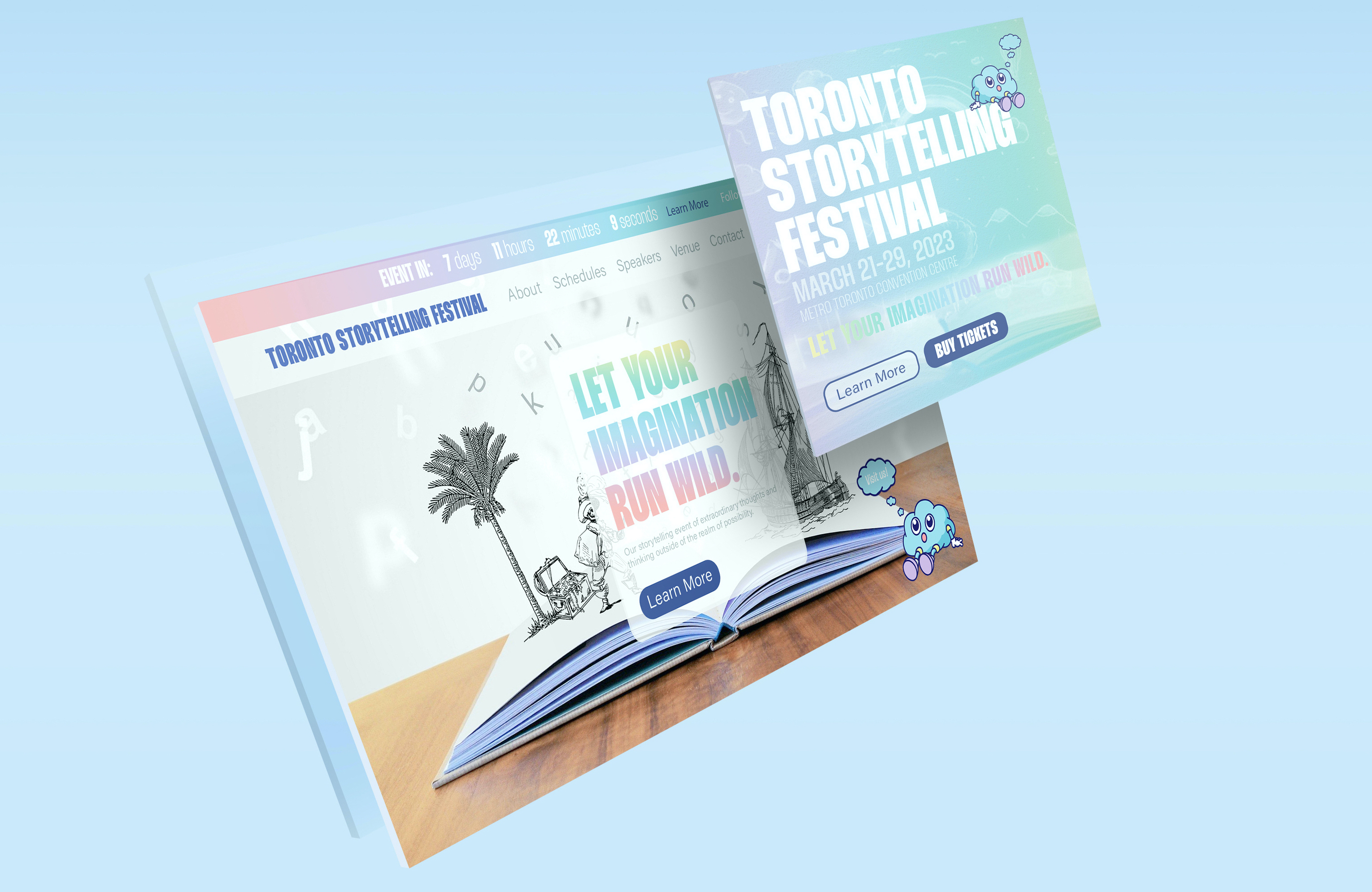 Toronto Storytelling Festival Branding