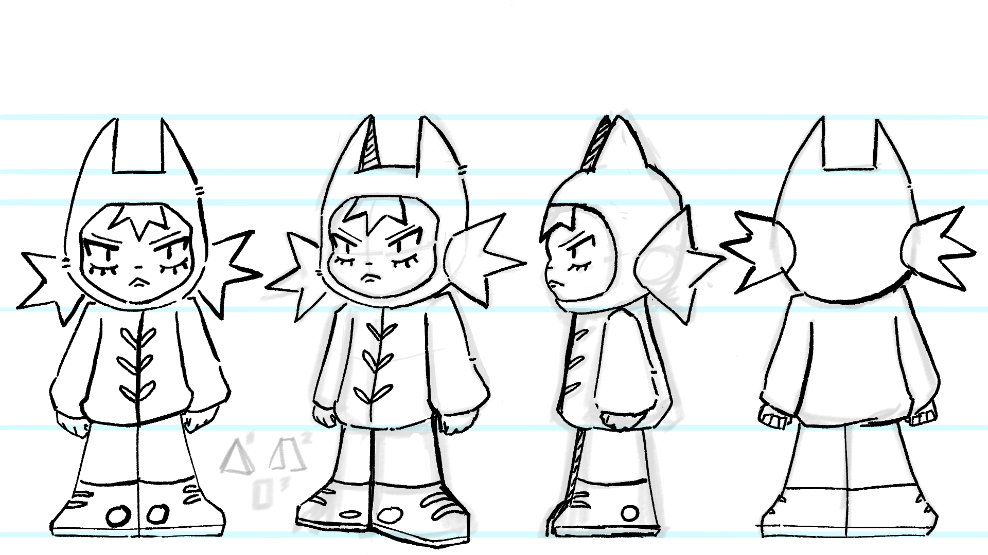 Devil's Regional Transit Character Design