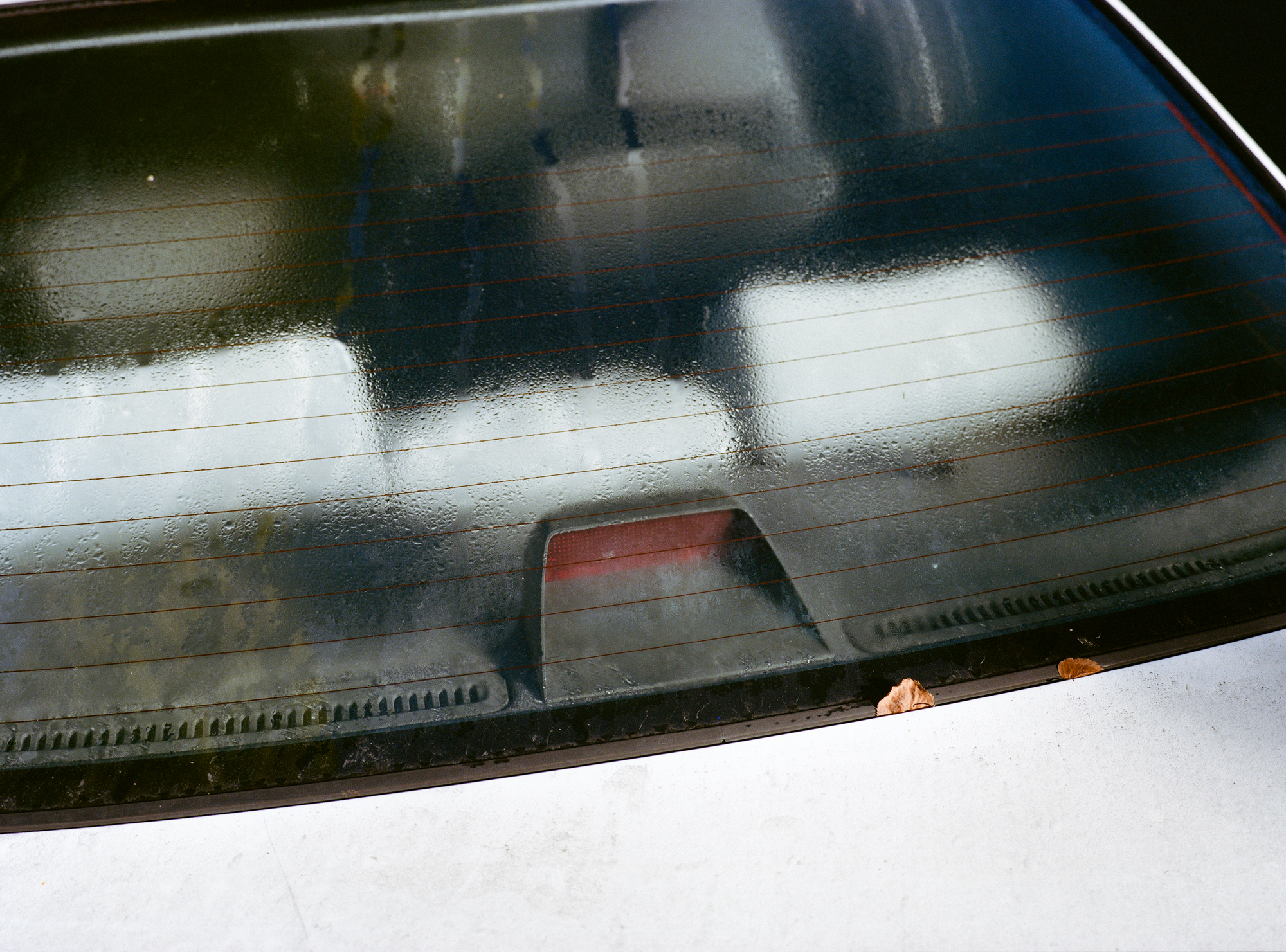 Untitled from Lüften (Misty Window), chromogenic print, 2025.