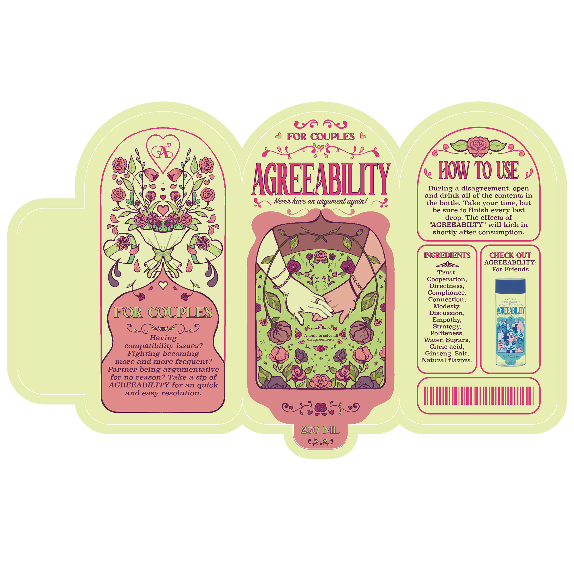 Agreeability Tonics