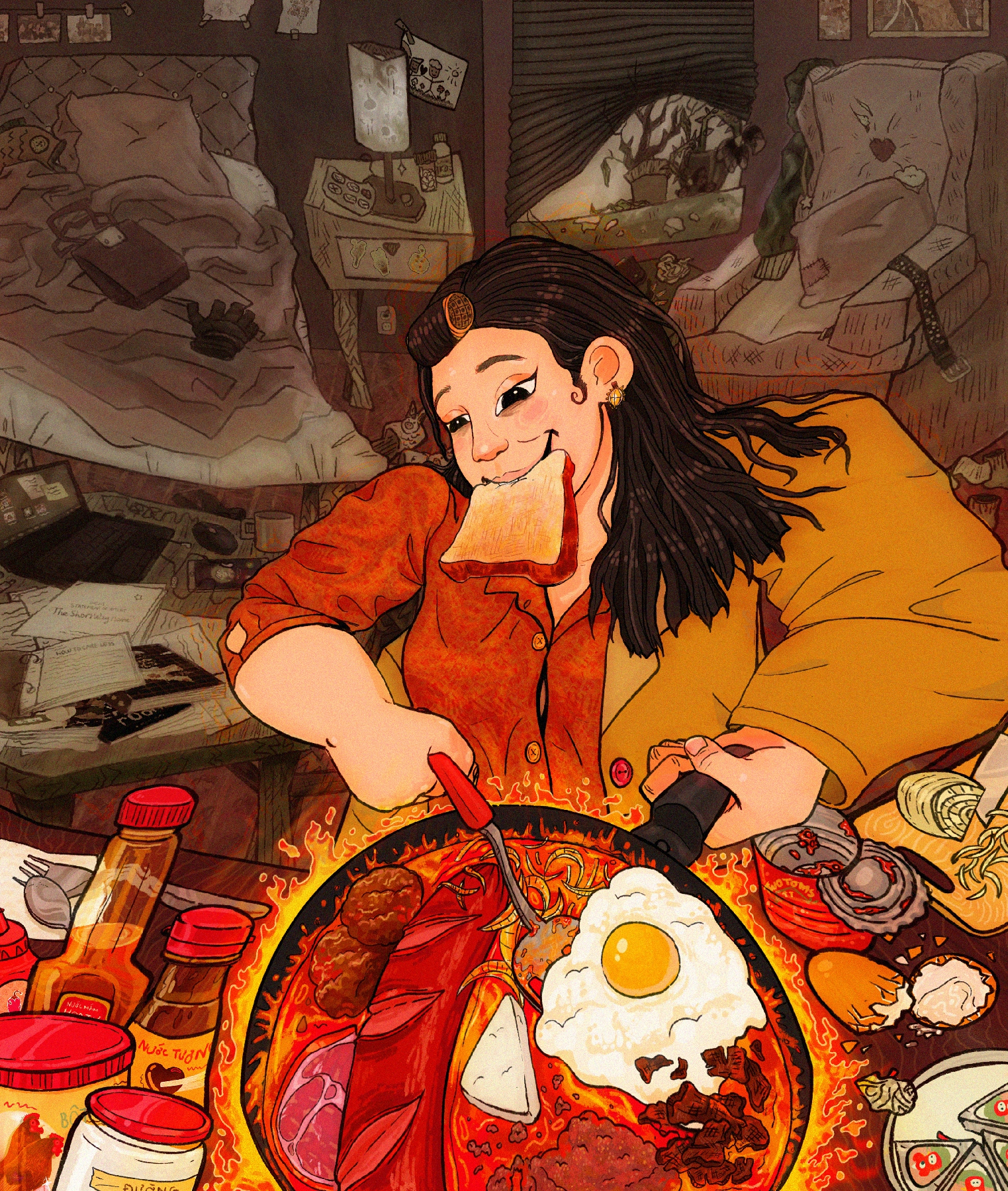 Cloudy with a chance of sausage