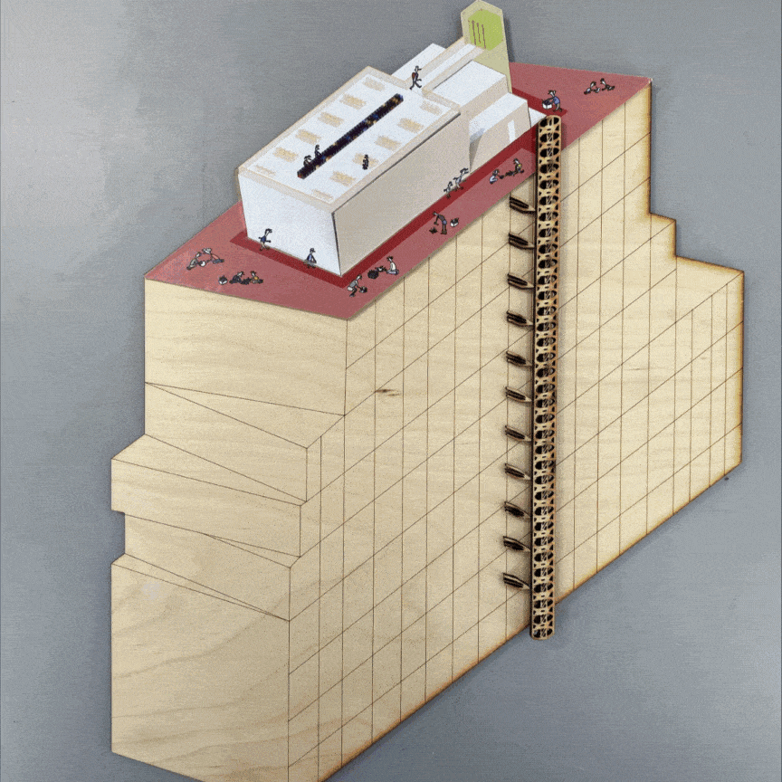 Model - revealing the internals of the rooftop systems