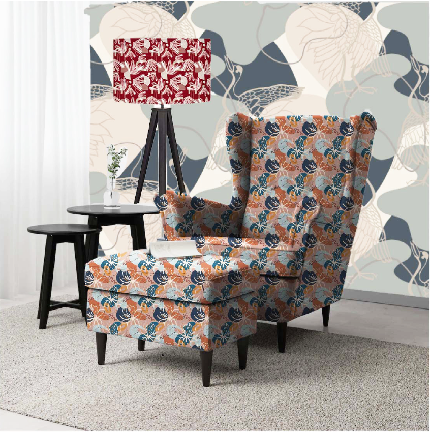 contemporary Chinoiserie style Sofa