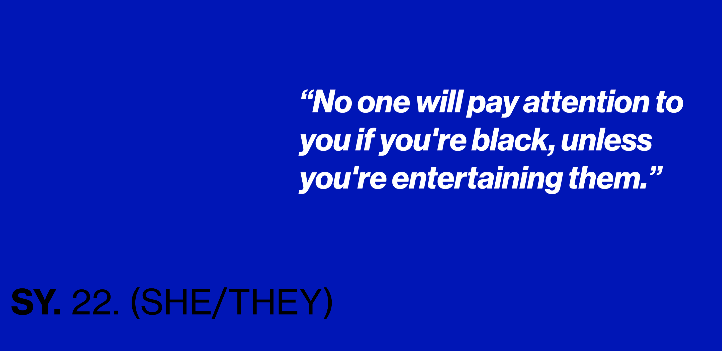 *Seen, But Not Heard*