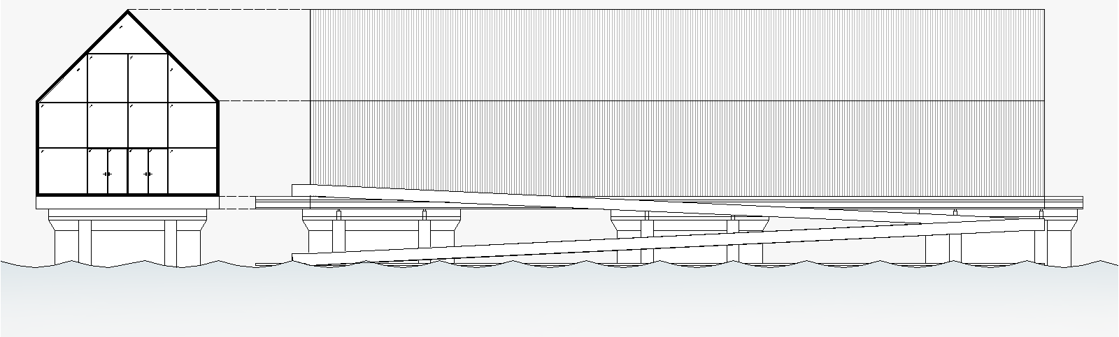 North & West Elevations | 1:100