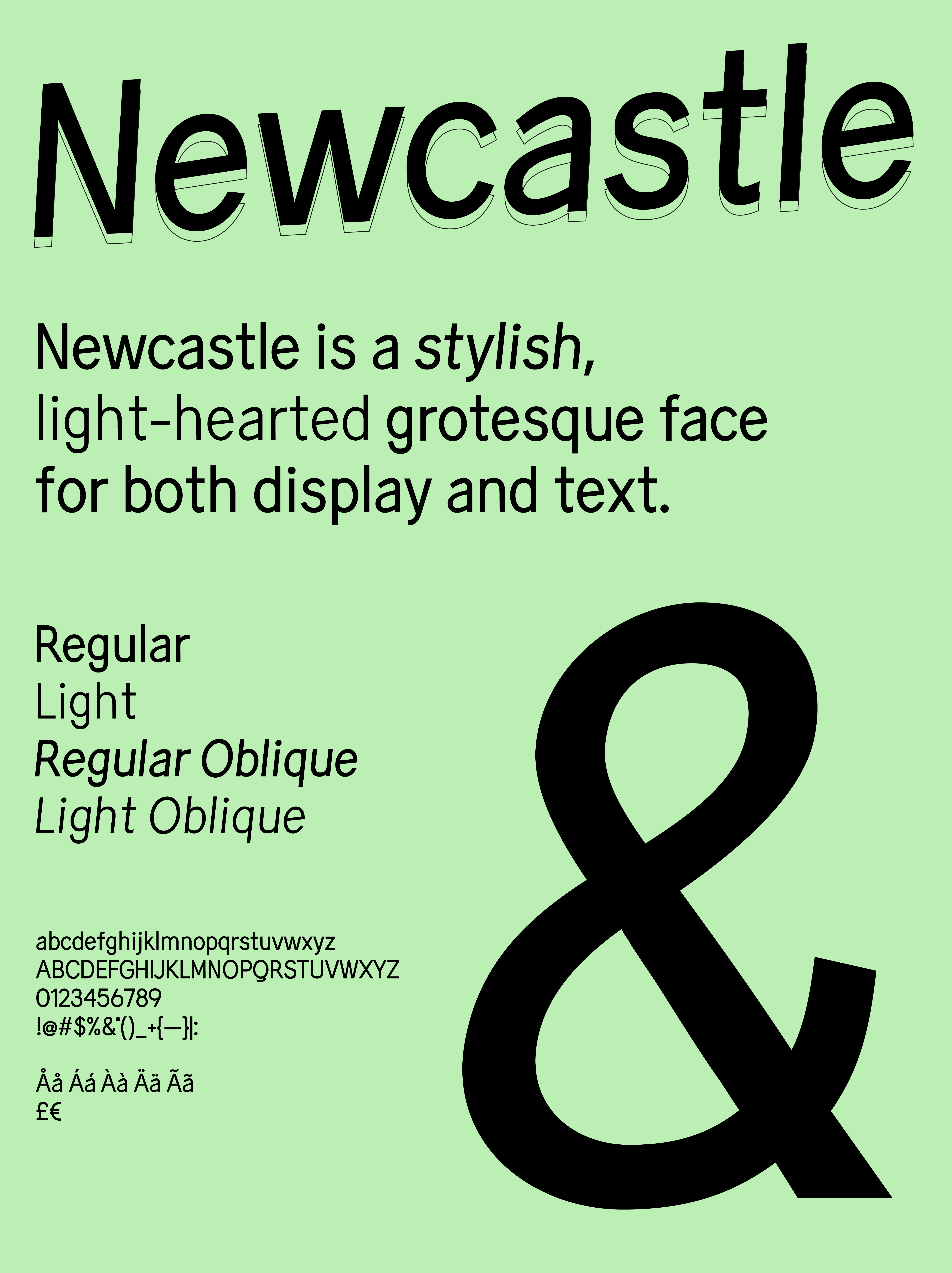 Newcastle Font