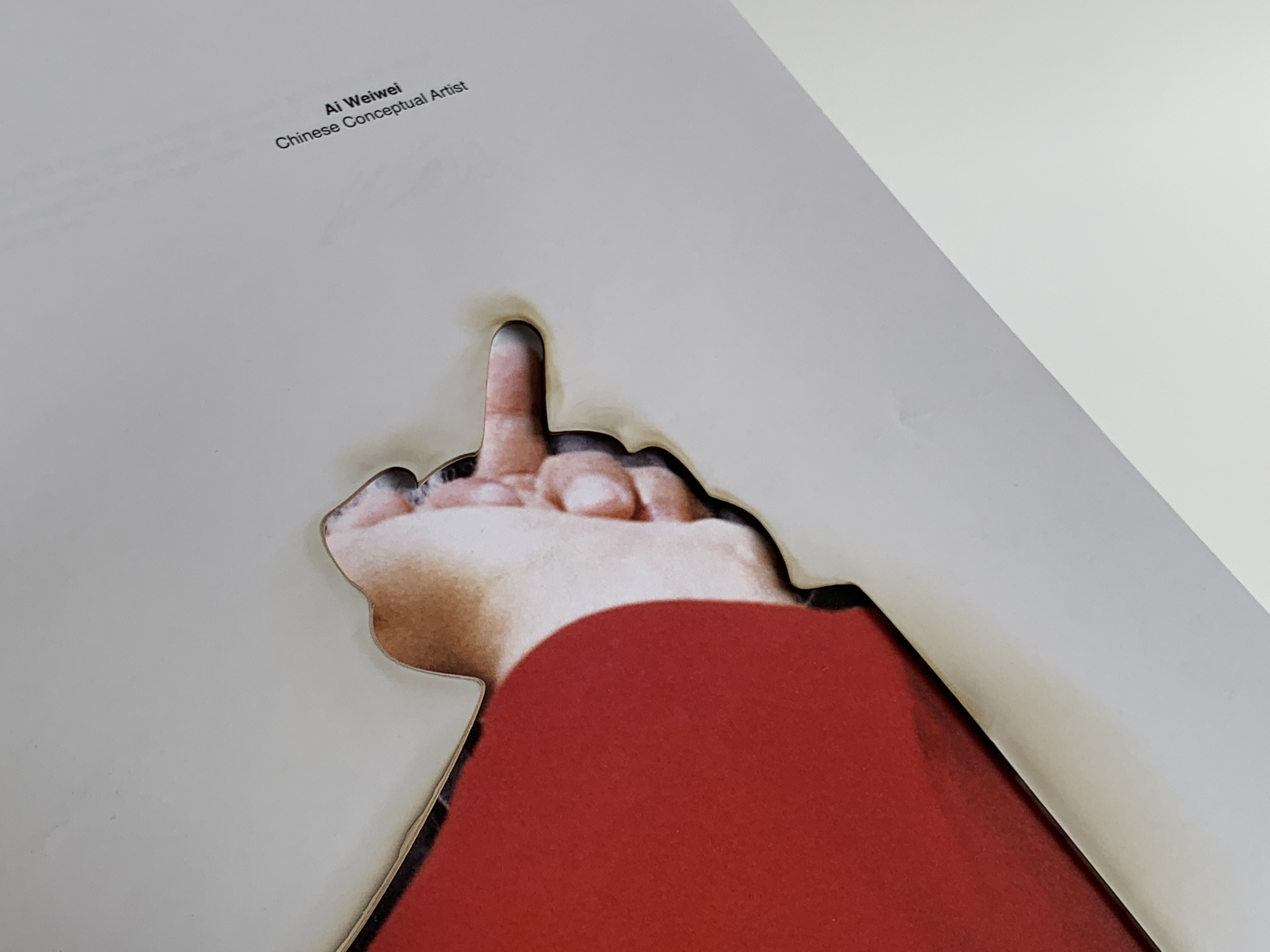 ▐  Ai Weiwei Custom Booklet ▐