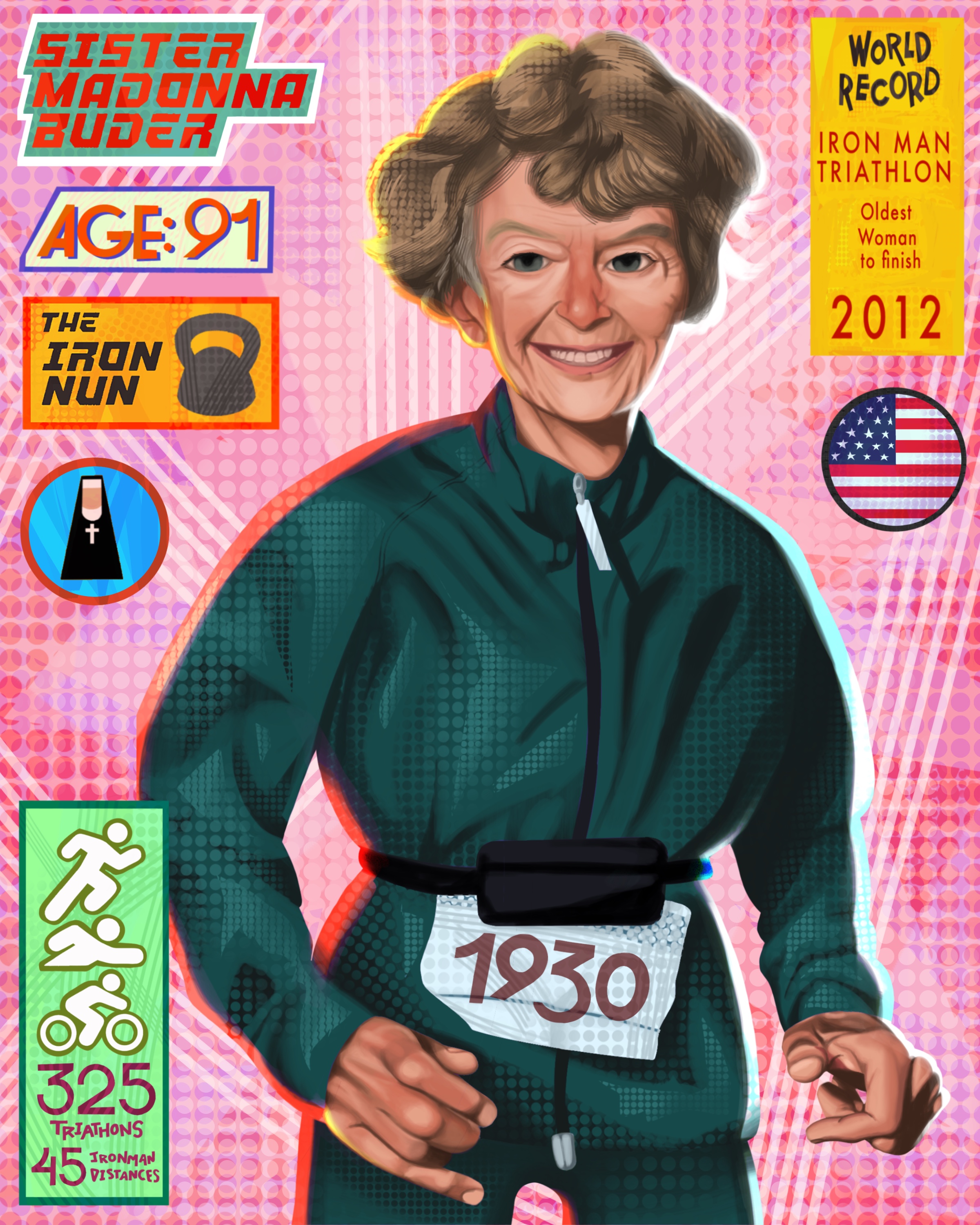 Sister Madonna Buder Trading Card